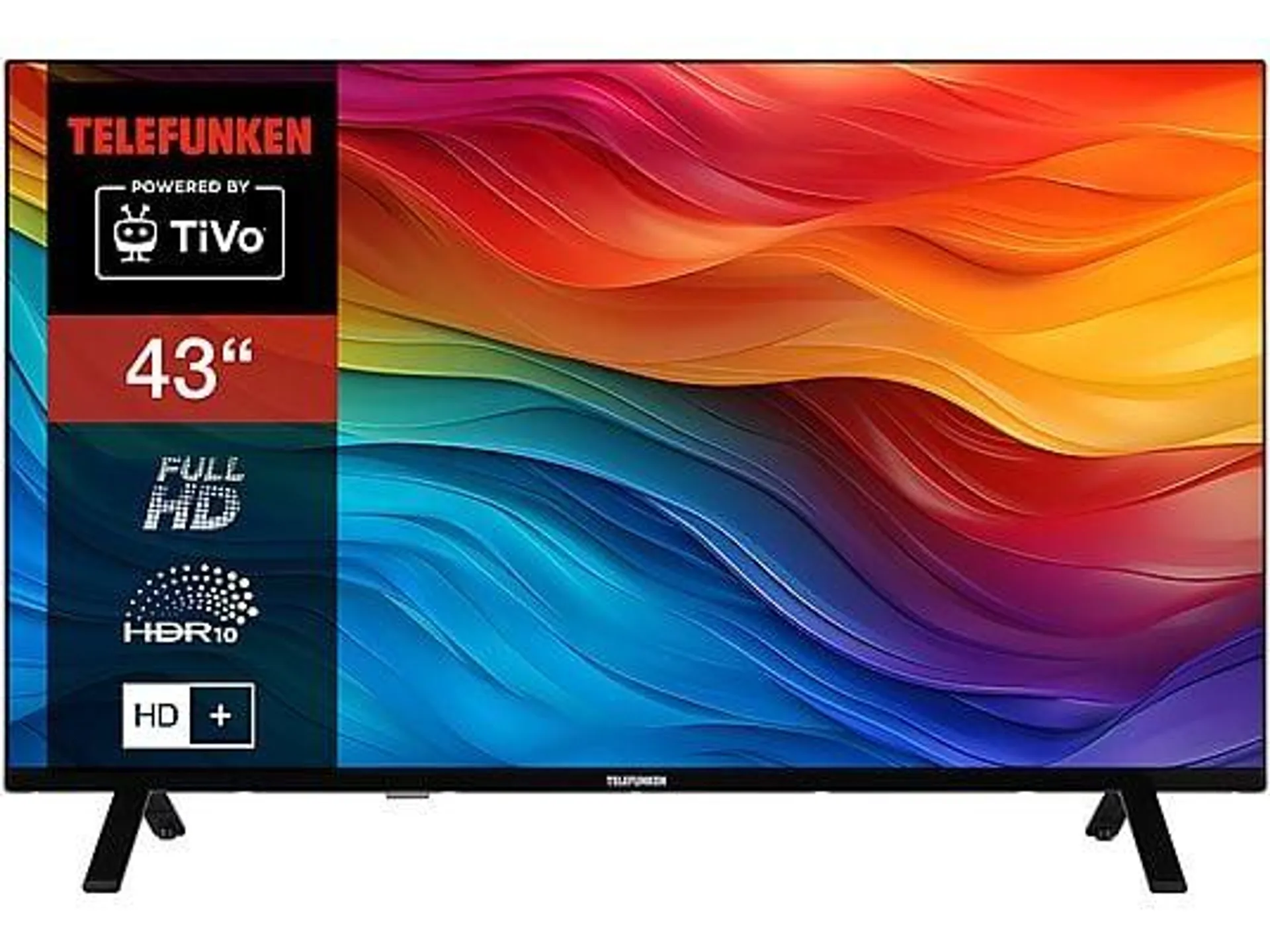 TELEFUNKEN XF43TO750S LED TV (Flat, 43 Zoll / 108 cm, Full-HD, SMART TV)