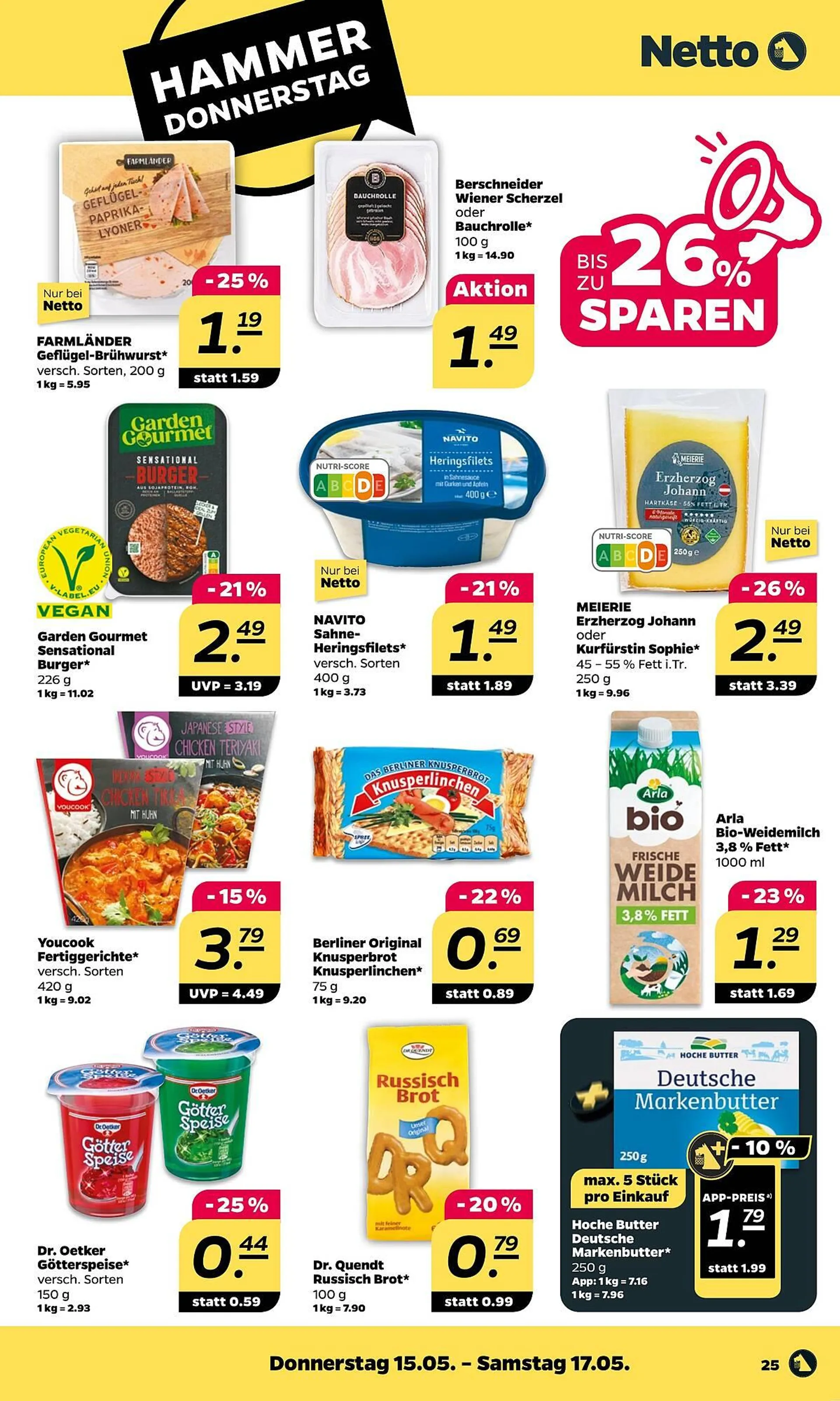 NETTO Prospekt von 12. Mai bis 17. Mai 2025 - Prospekt seite 25