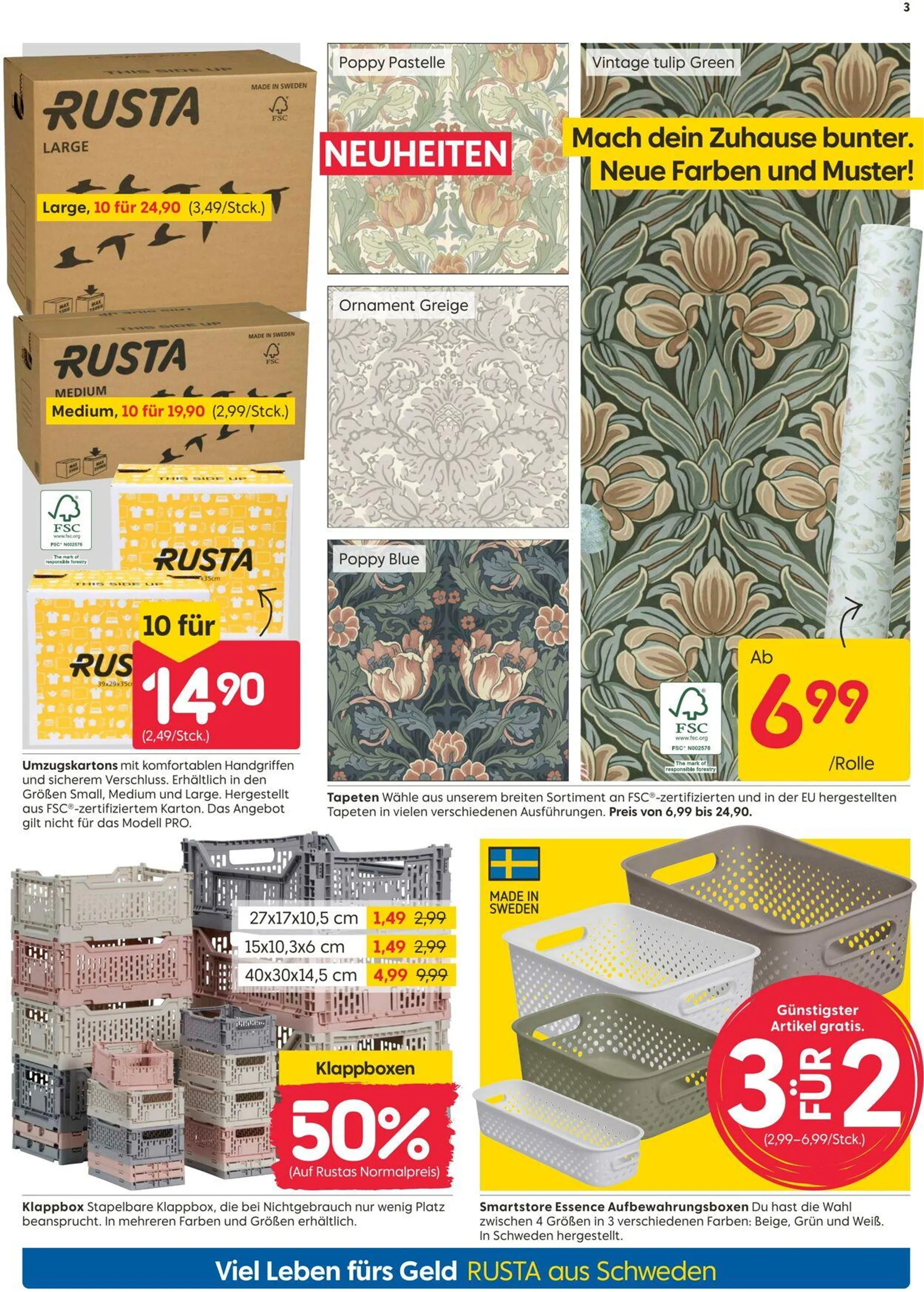 Rusta von 11. August bis 25. August 2025 - Prospekt seite 3