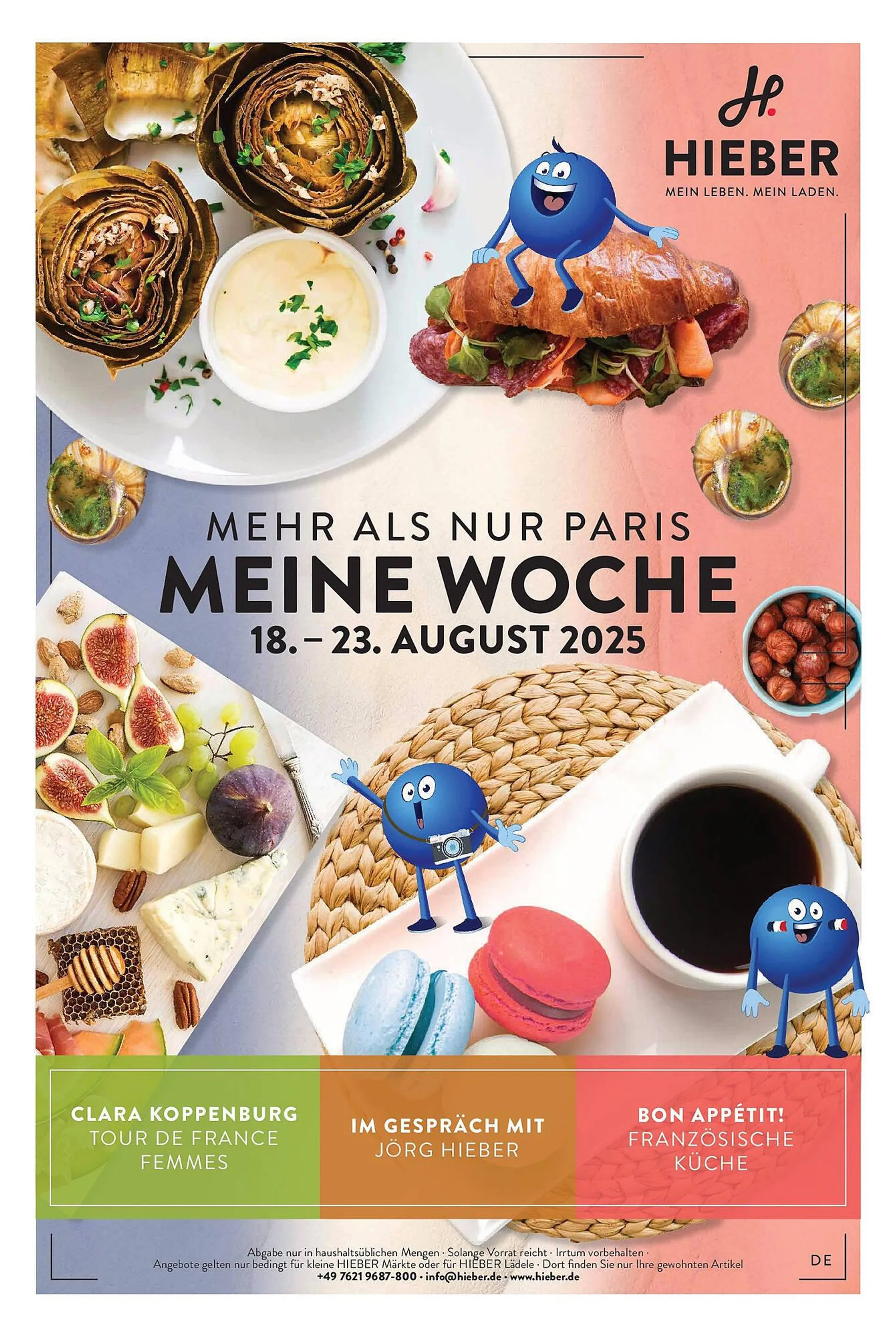 Hieber's Frische Center Prospekt von 17. August bis 23. August 2025 - Prospekt seite 1