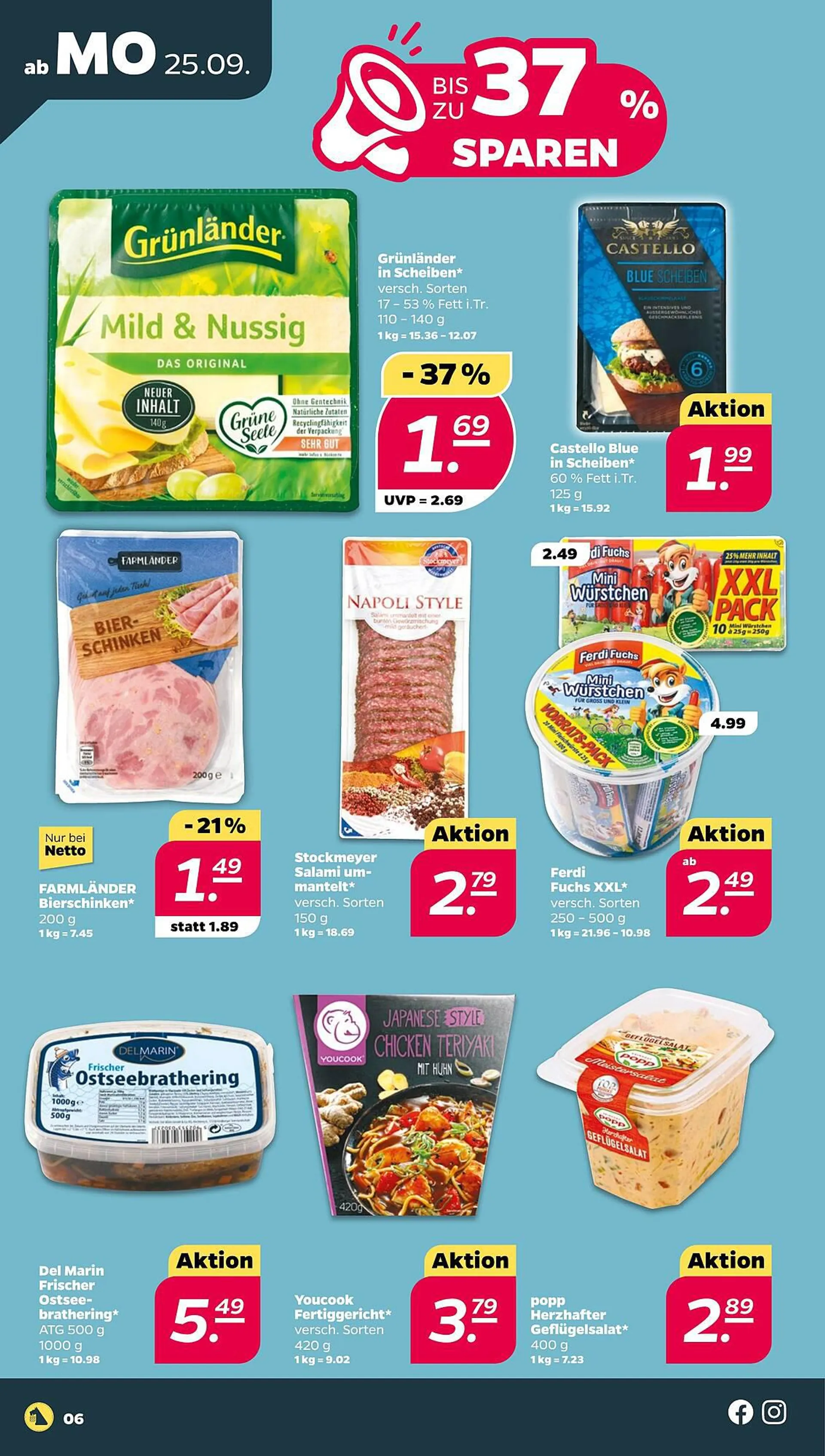 NETTO Prospekt von 25. September bis 30. September 2023 - Prospekt seite 6