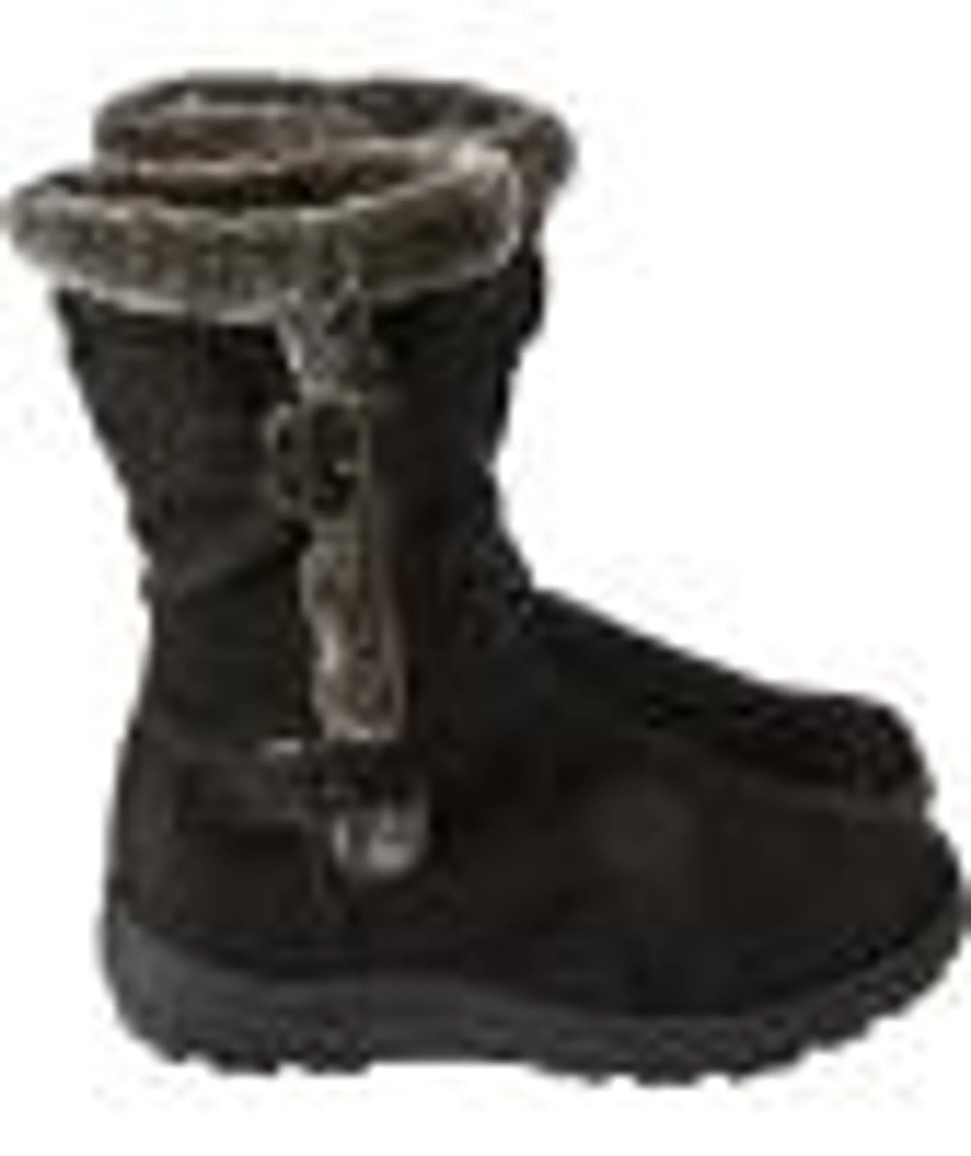 Stiefel in Wildlederoptik