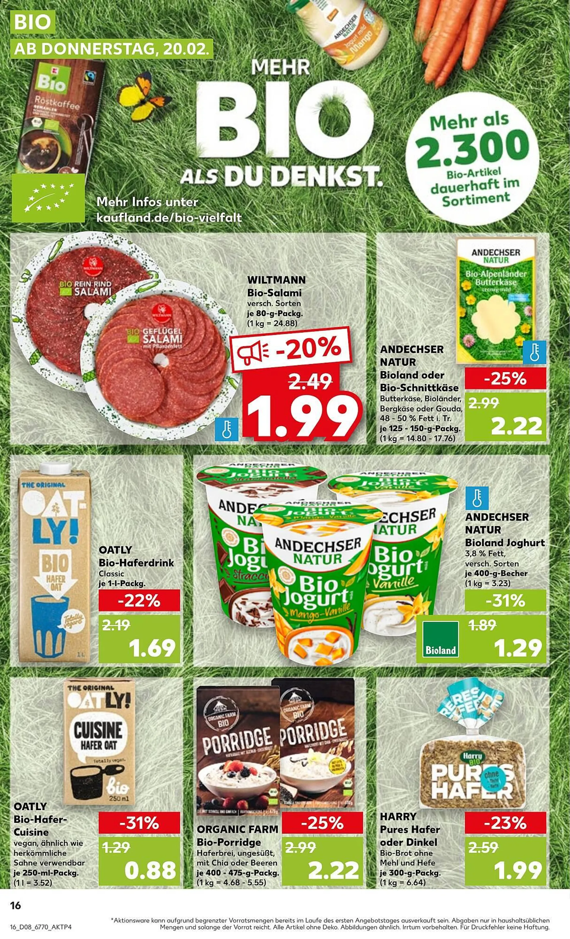 Kaufland Prospekt von 20. Februar bis 26. Februar 2025 - Prospekt seite 16