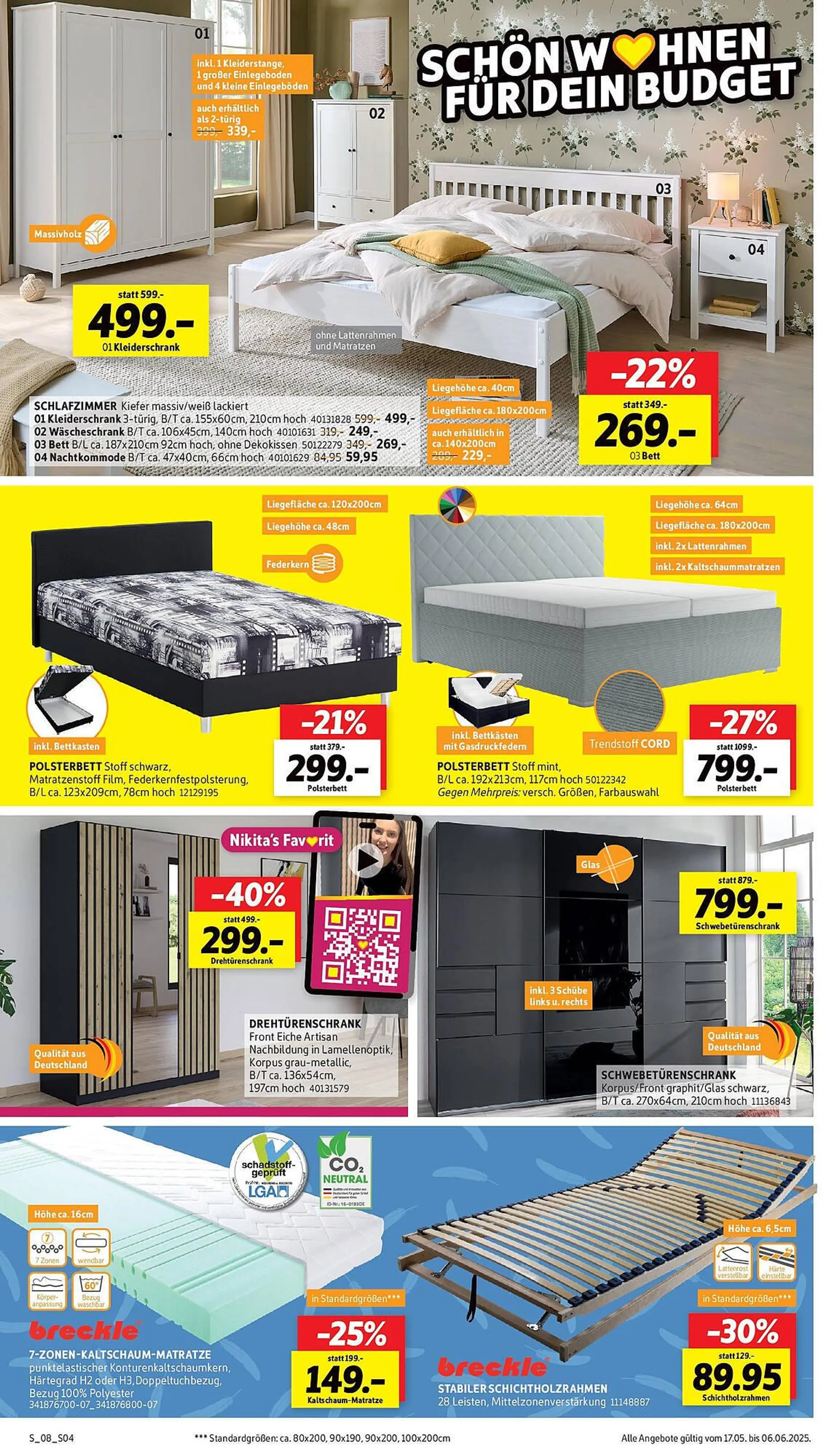 SCONTO Prospekt von 16. Mai bis 6. Juni 2025 - Prospekt seite 4