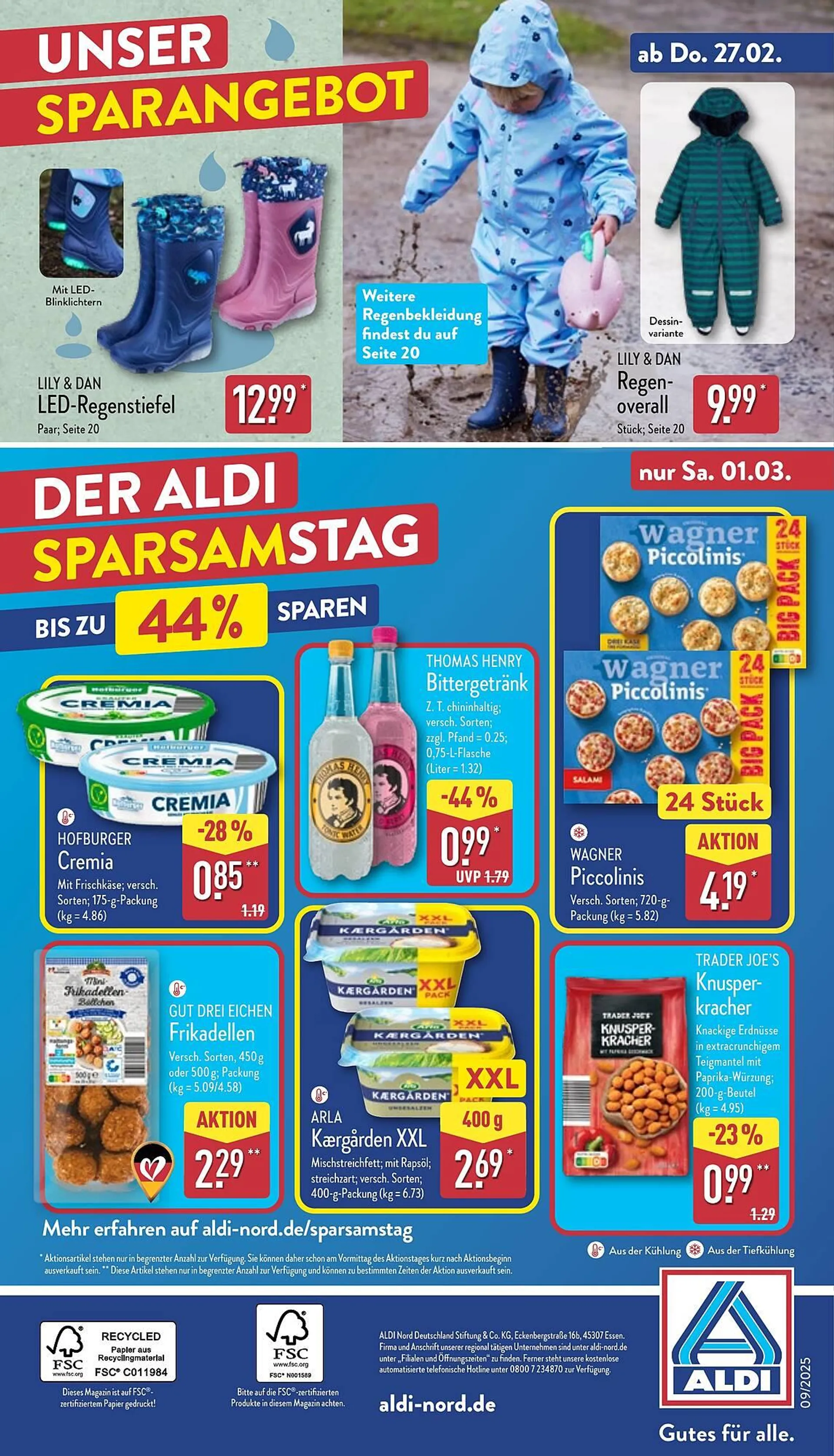 Aldi Nord Prospekt von 24. Februar bis 1. März 2025 - Prospekt seite 36