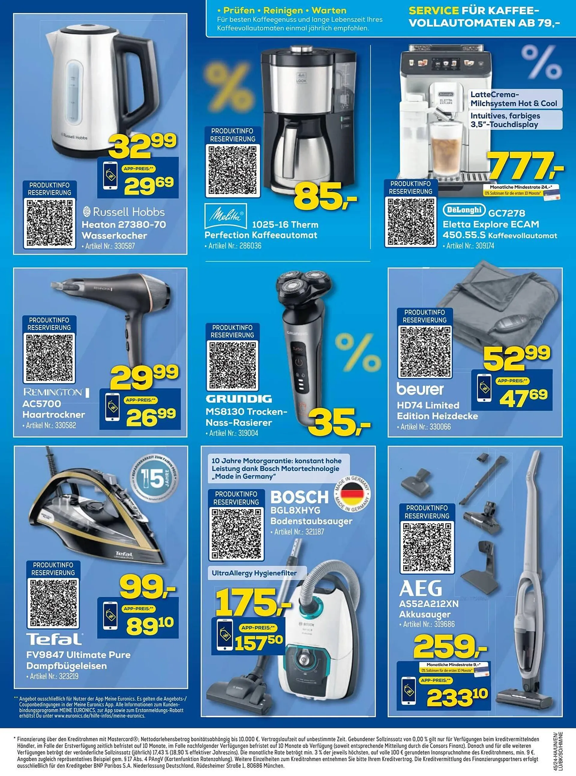 Euronics Berlet Prospekt von 2. November bis 9. November 2024 - Prospekt seite 9