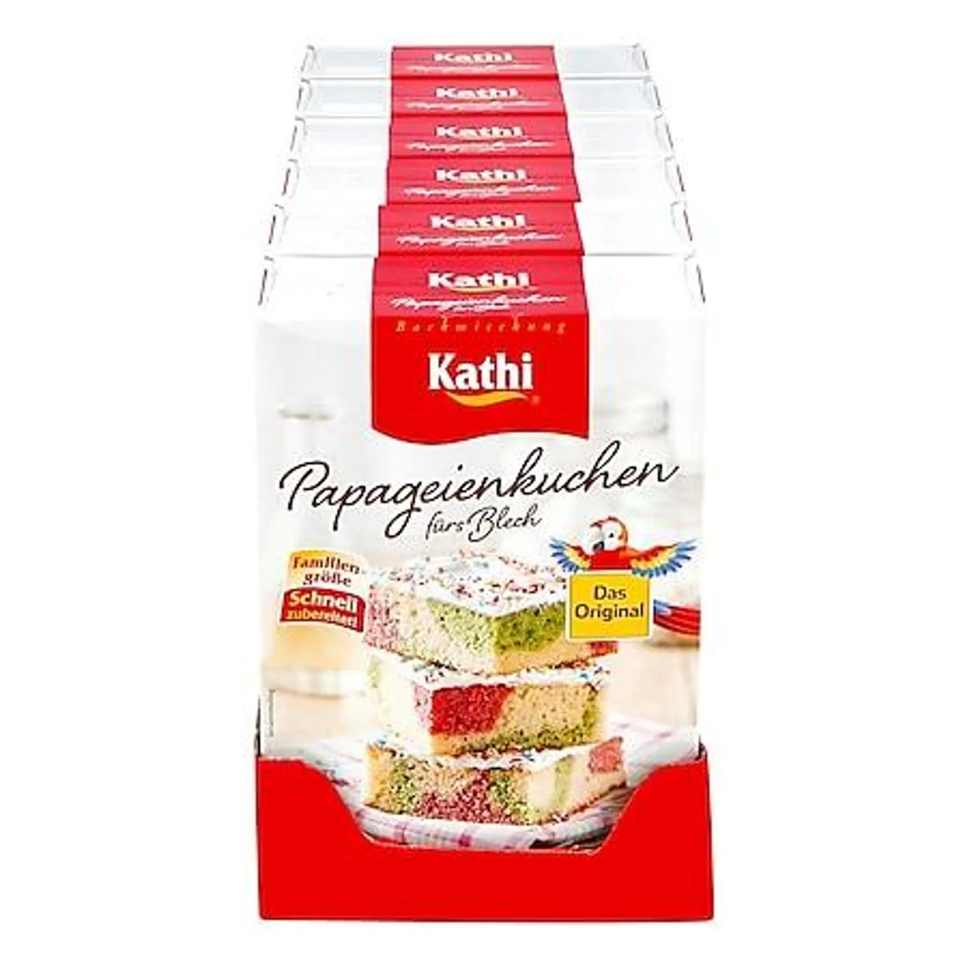 Kathi Papageienkuchen 840 g, 6er Pack