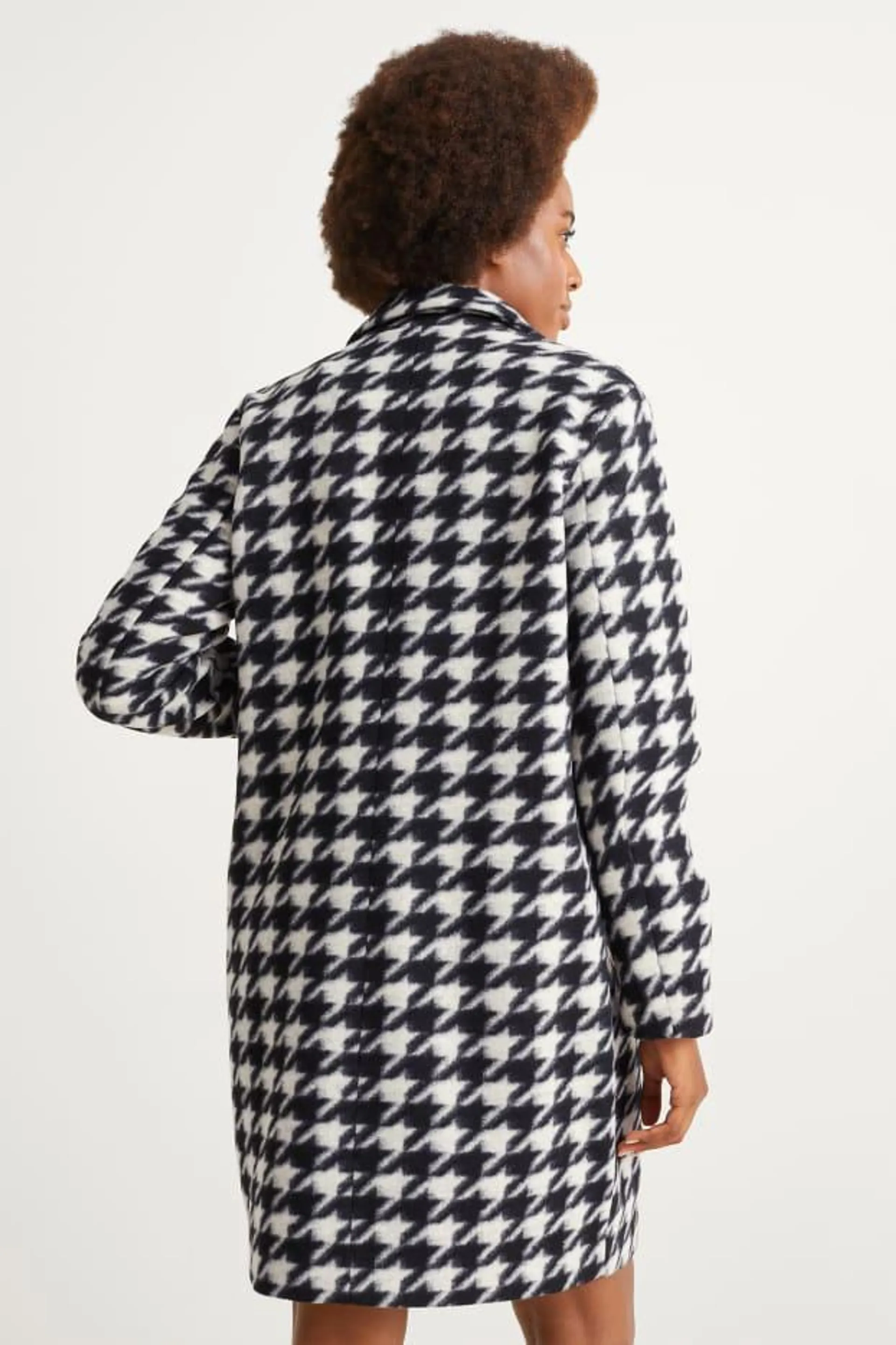 Coat - patterned