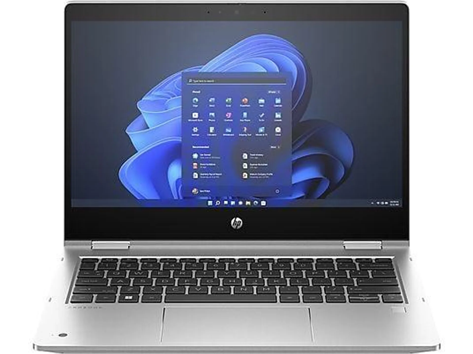 HP PROBOOK X360 435 G10 13.3FHD TS, Notebook, mit 13,3 Zoll Display Touchscreen, AMD Ryzen™ 5,7530U Prozessor, 16 GB RAM, 512 GB SSD, AMD Keine Grafikkarte, silber, Windows 11 Pro (64 Bit)