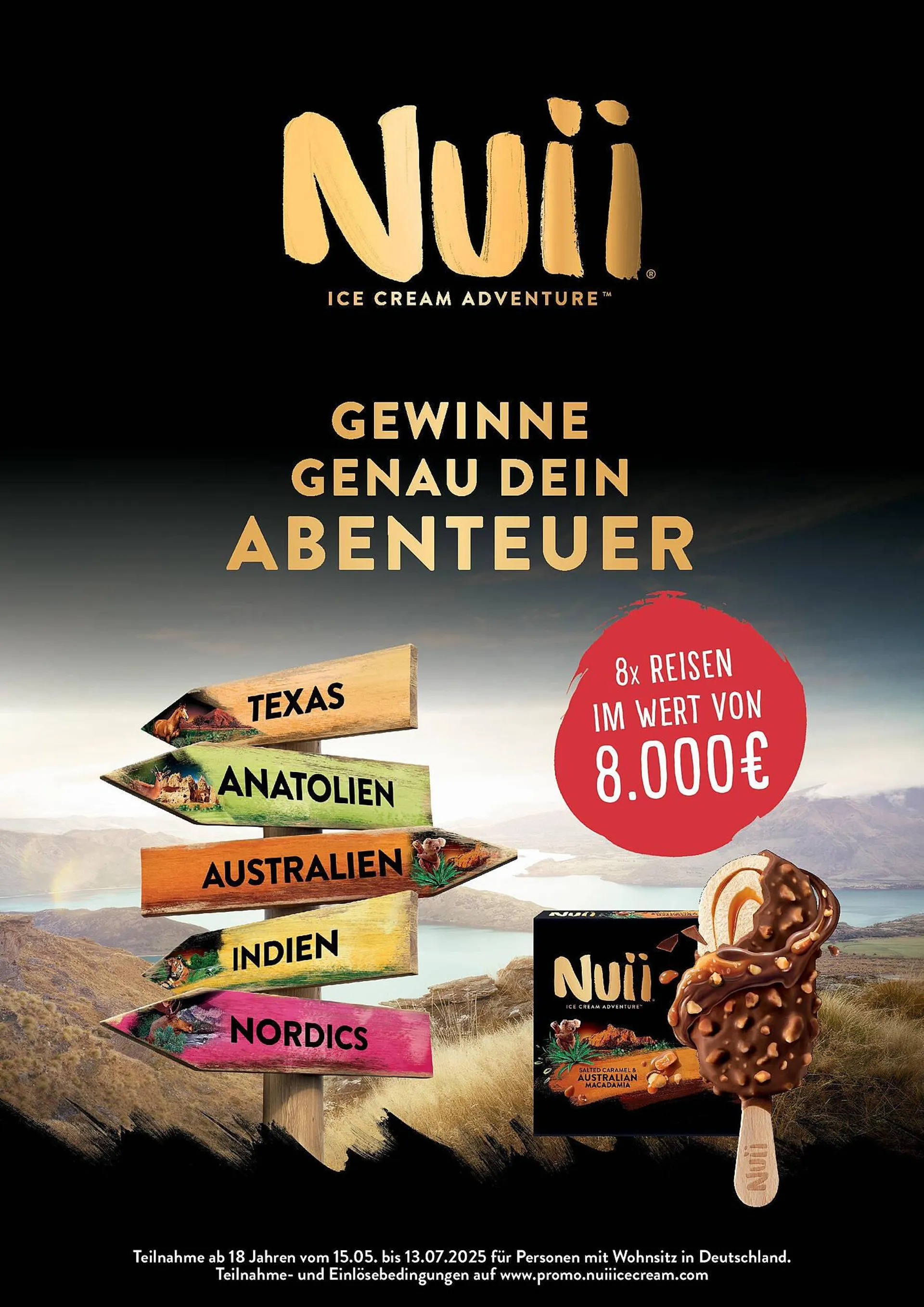Nuii Gewinnspiel von 26. Mai bis 13. Juli 2025 - Prospekt seite 1