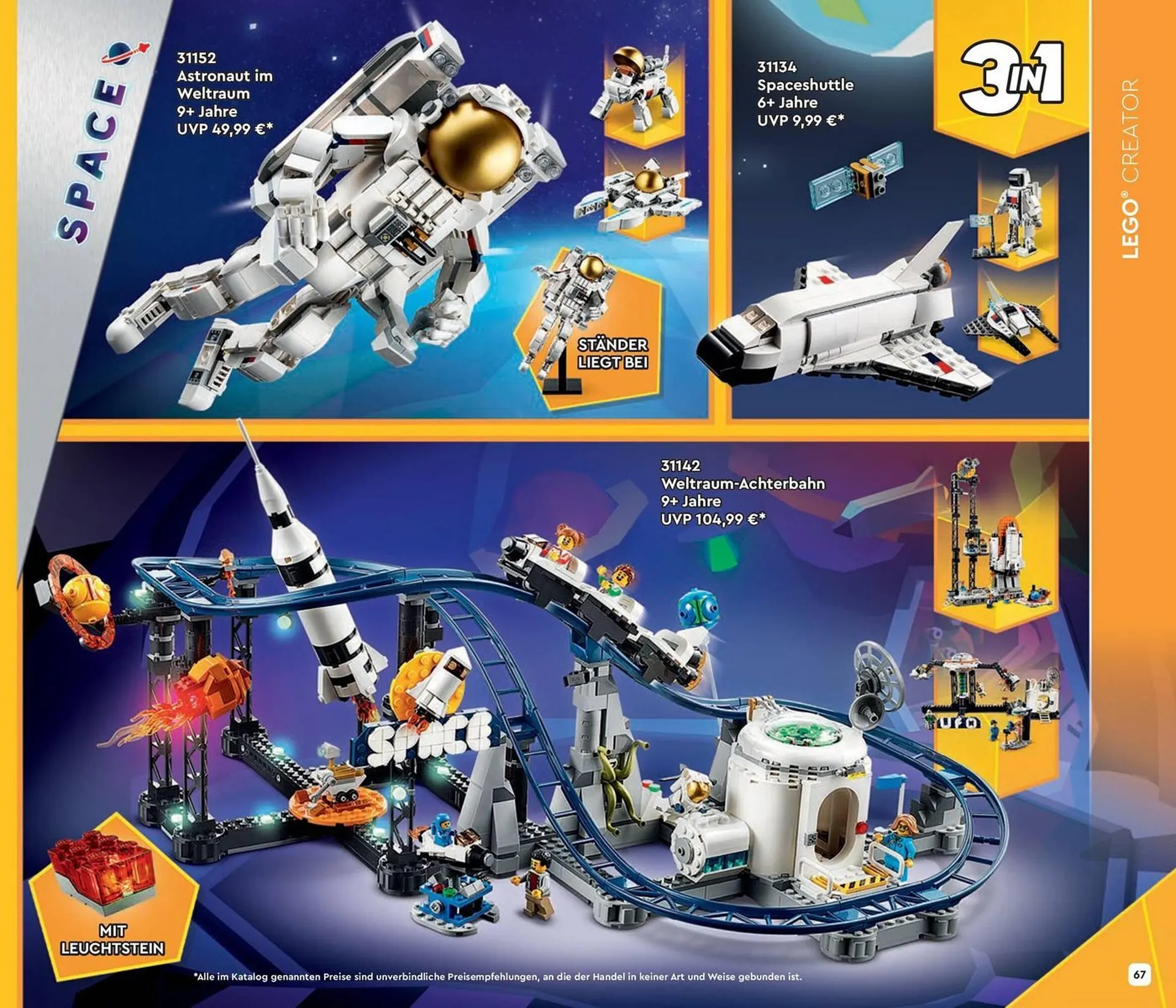 Lego Prospekt von 7. Juni bis 31. Dezember 2024 - Prospekt seite 67