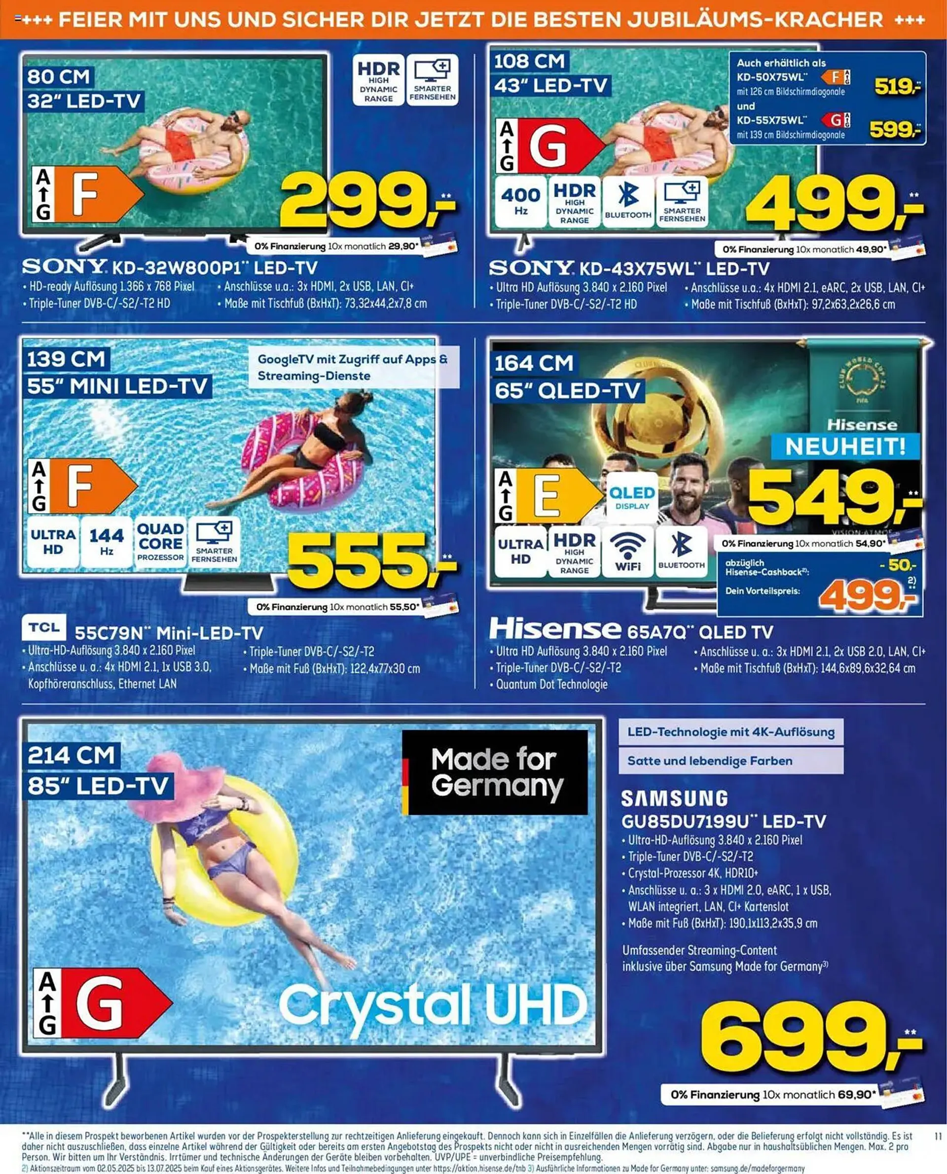 Euronics Prospekt von 2. Juli bis 8. Juli 2025 - Prospekt seite 11