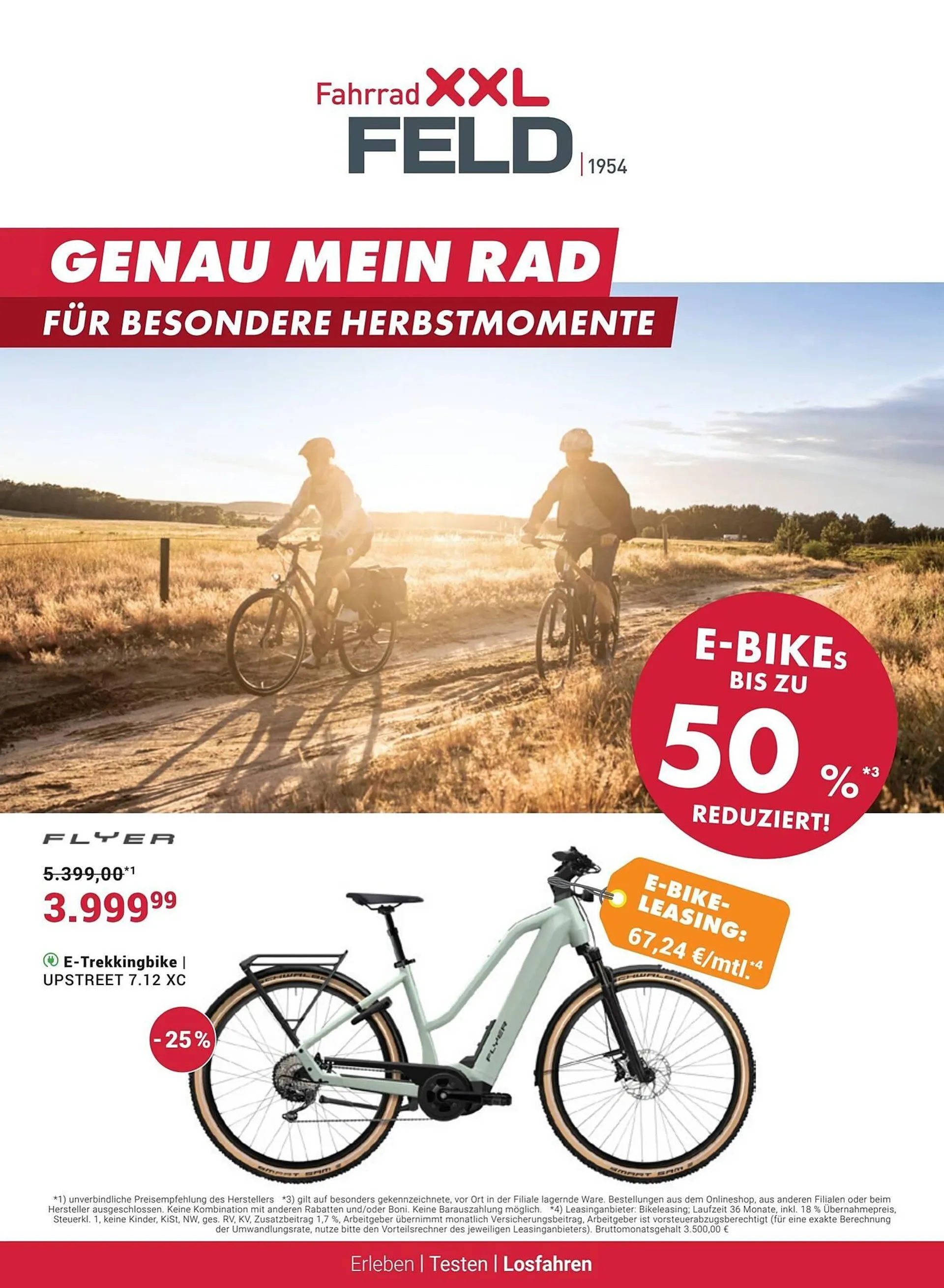 Fahrrad XXL Prospekt von 24. September bis 15. November 2024 - Prospekt seite 1