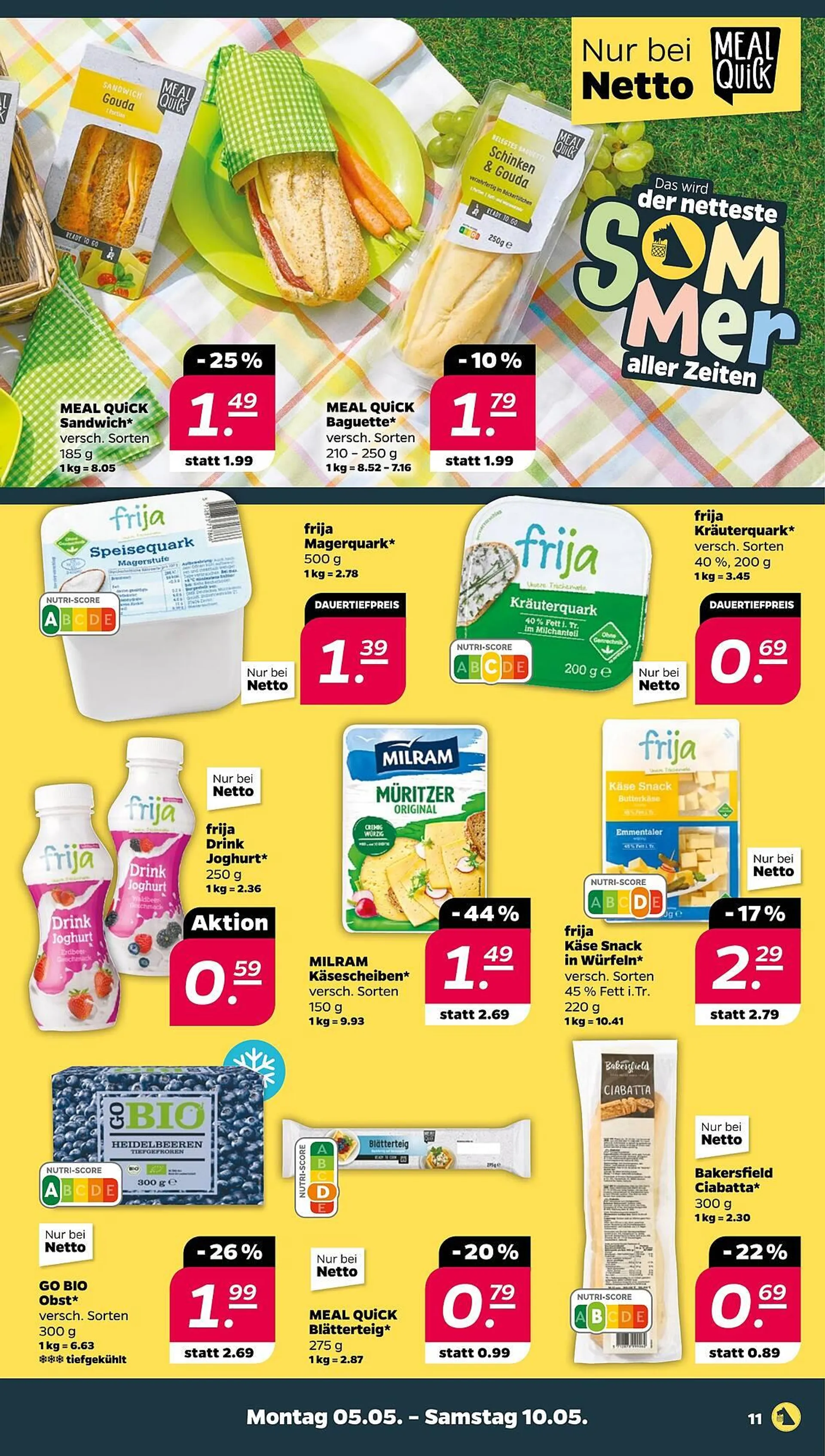 NETTO Prospekt von 5. Mai bis 10. Mai 2025 - Prospekt seite 11