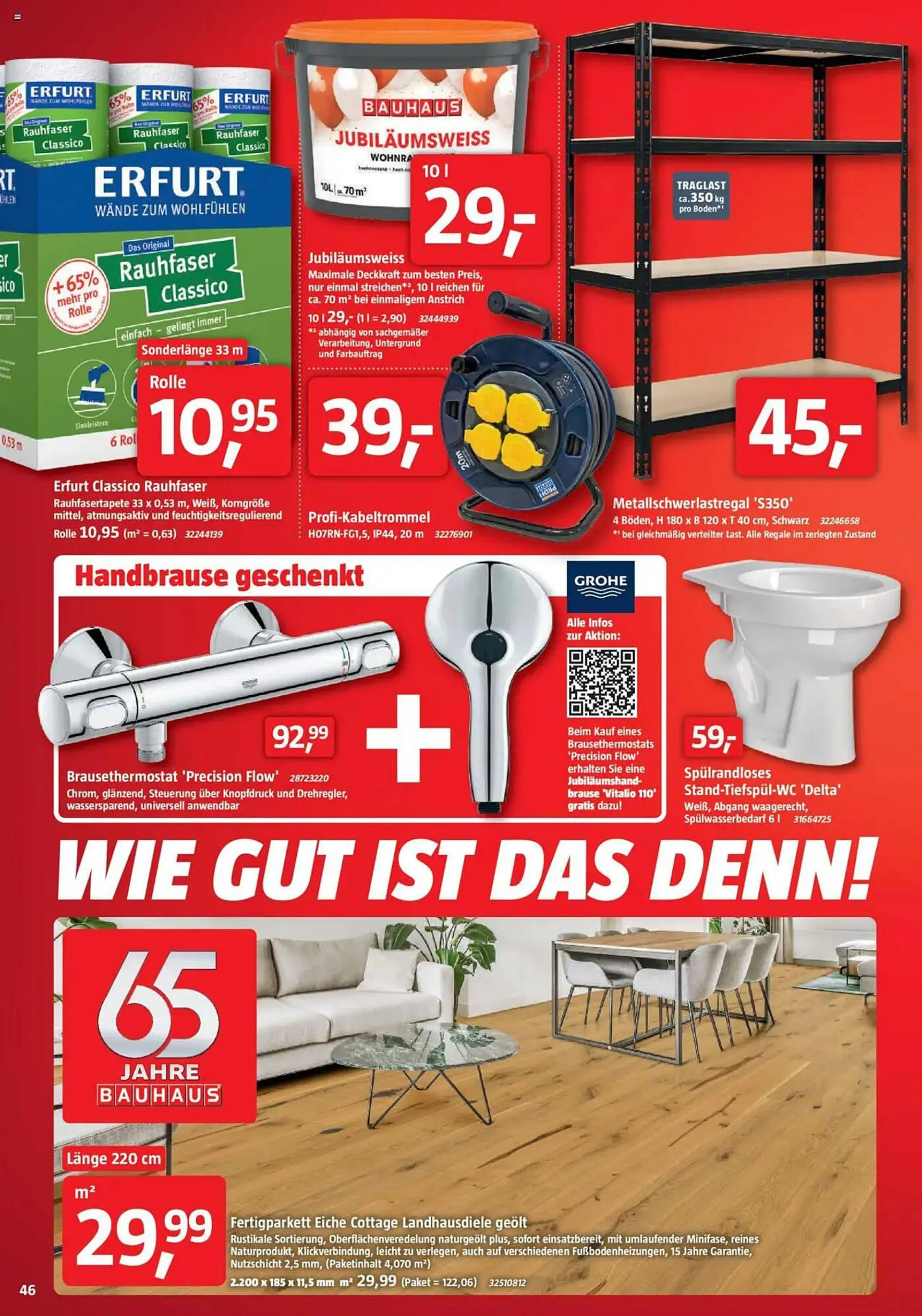 Bauhaus Prospekt von 3. Mai bis 31. Mai 2025 - Prospekt seite 46