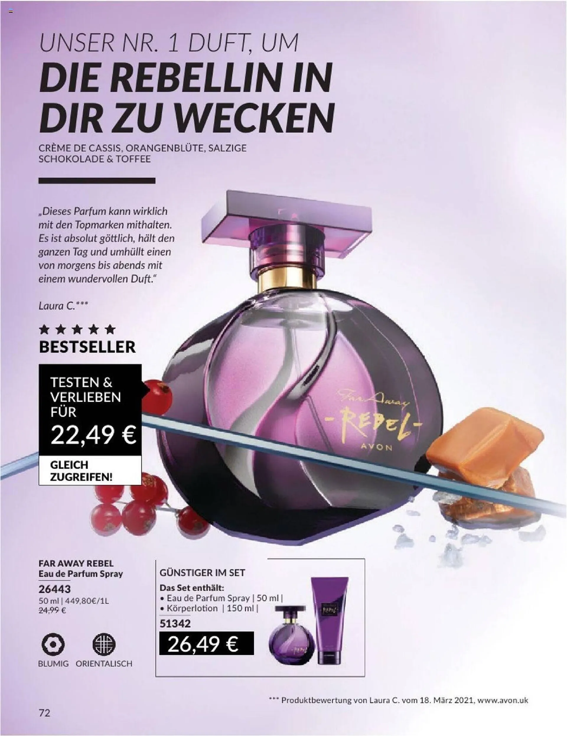 Avon Prospekt von 1. Juli bis 31. Juli 2024 - Prospekt seite 72