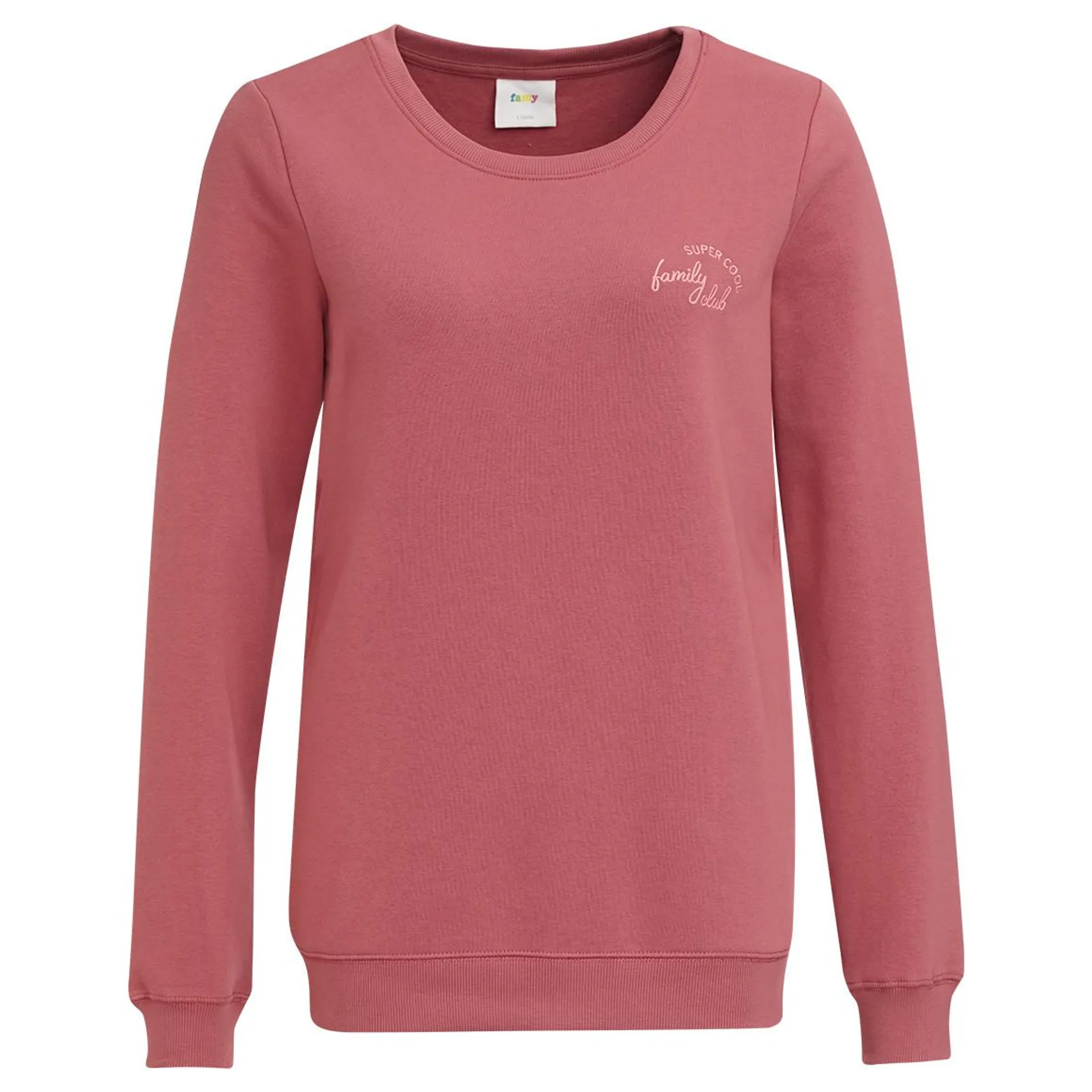 Damen Sweatshirt mit Schriftzug