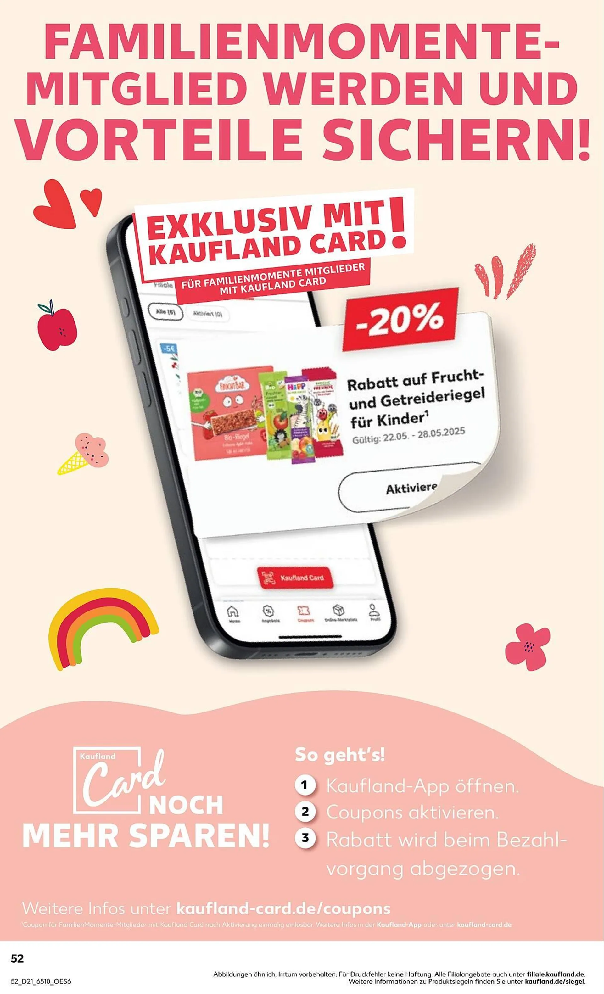 Kaufland Prospekt von 21. Mai bis 27. Mai 2025 - Prospekt seite 52