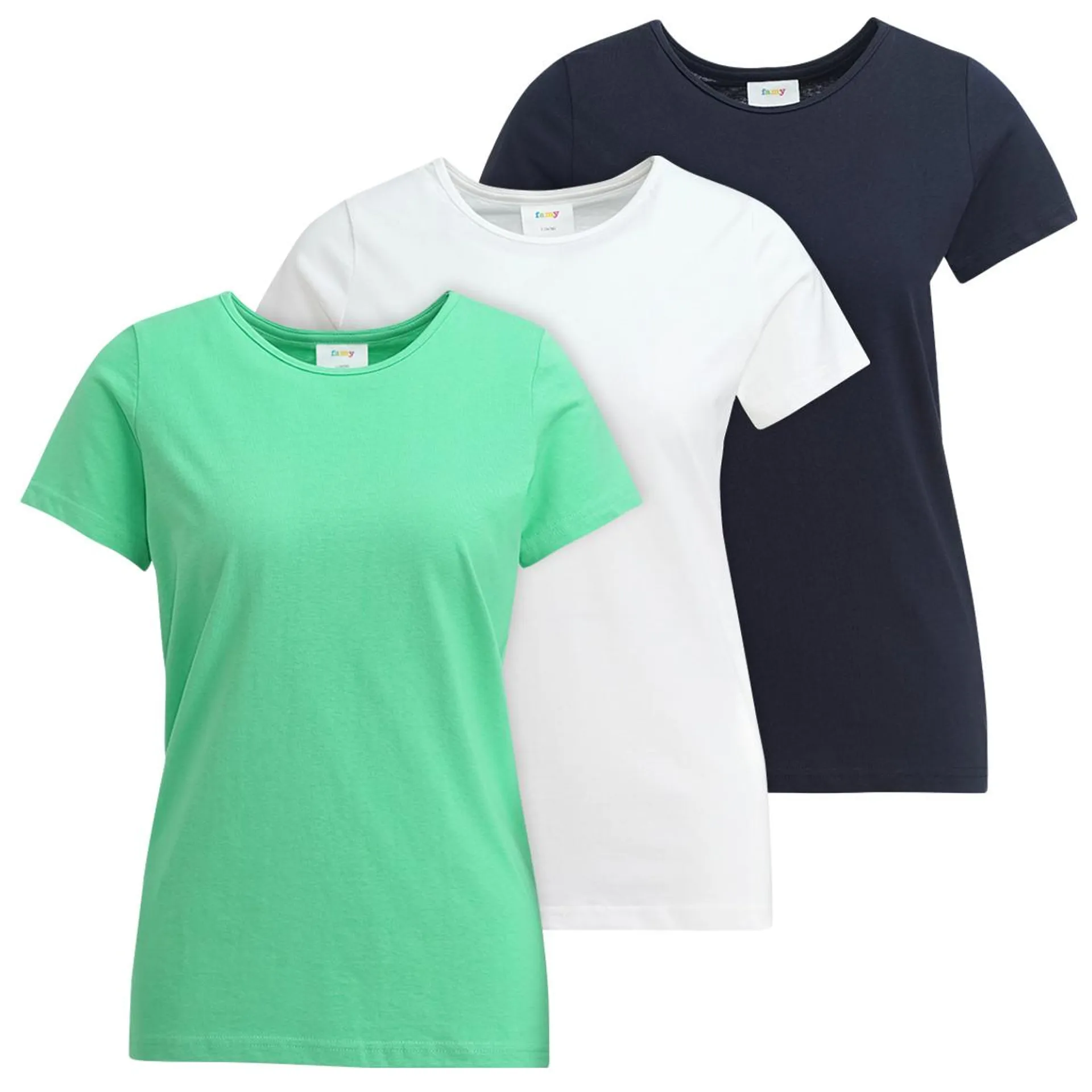 3 Damen T-Shirts im Set