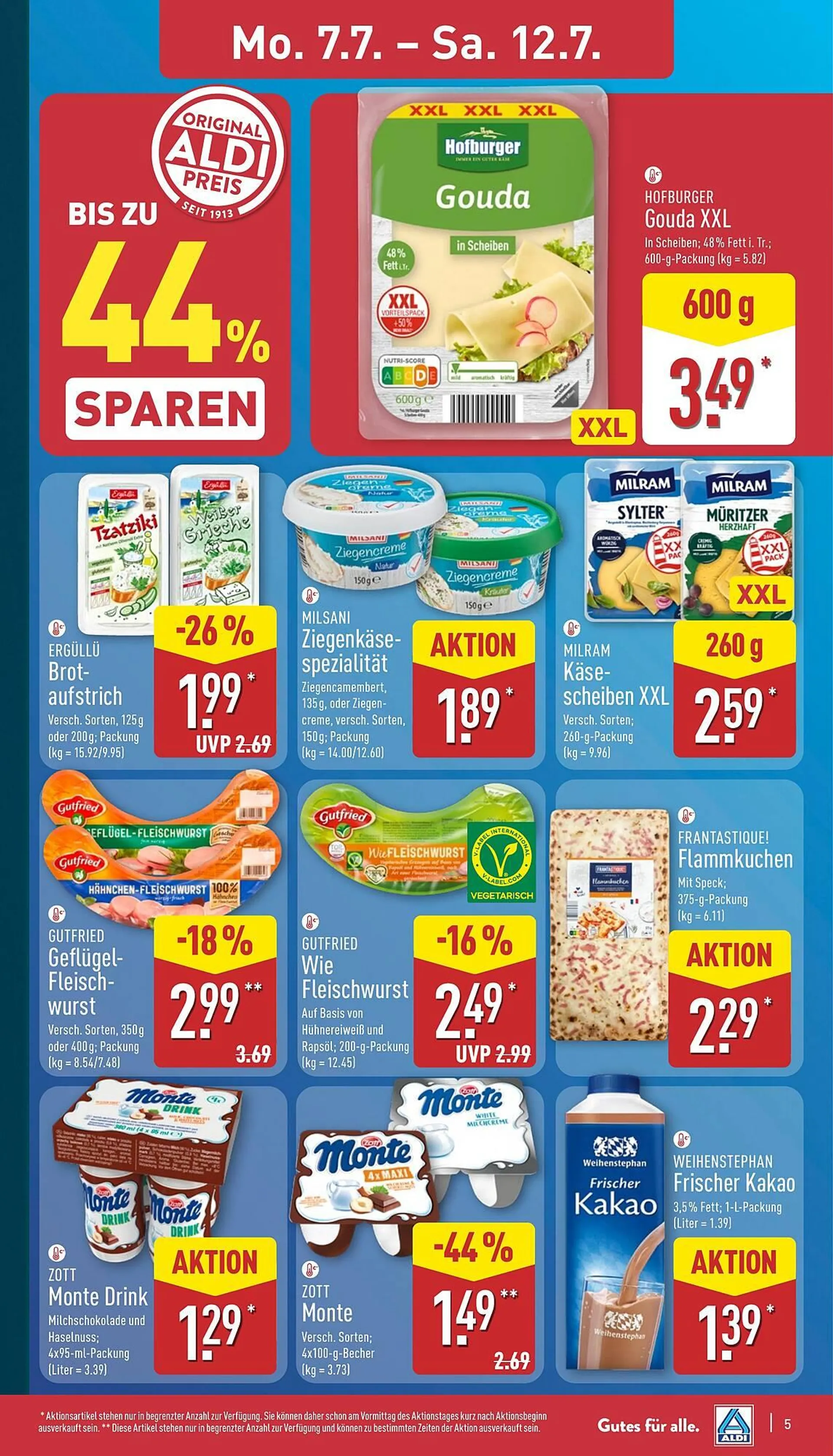 Aldi Nord Prospekt von 7. Juli bis 12. Juli 2025 - Prospekt seite 5