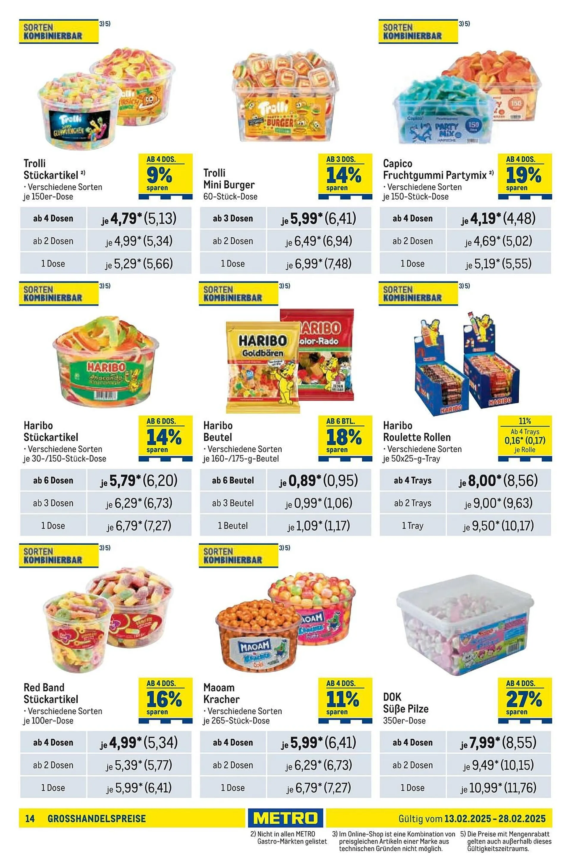 METRO Prospekt von 13. Februar bis 28. Februar 2025 - Prospekt seite 14