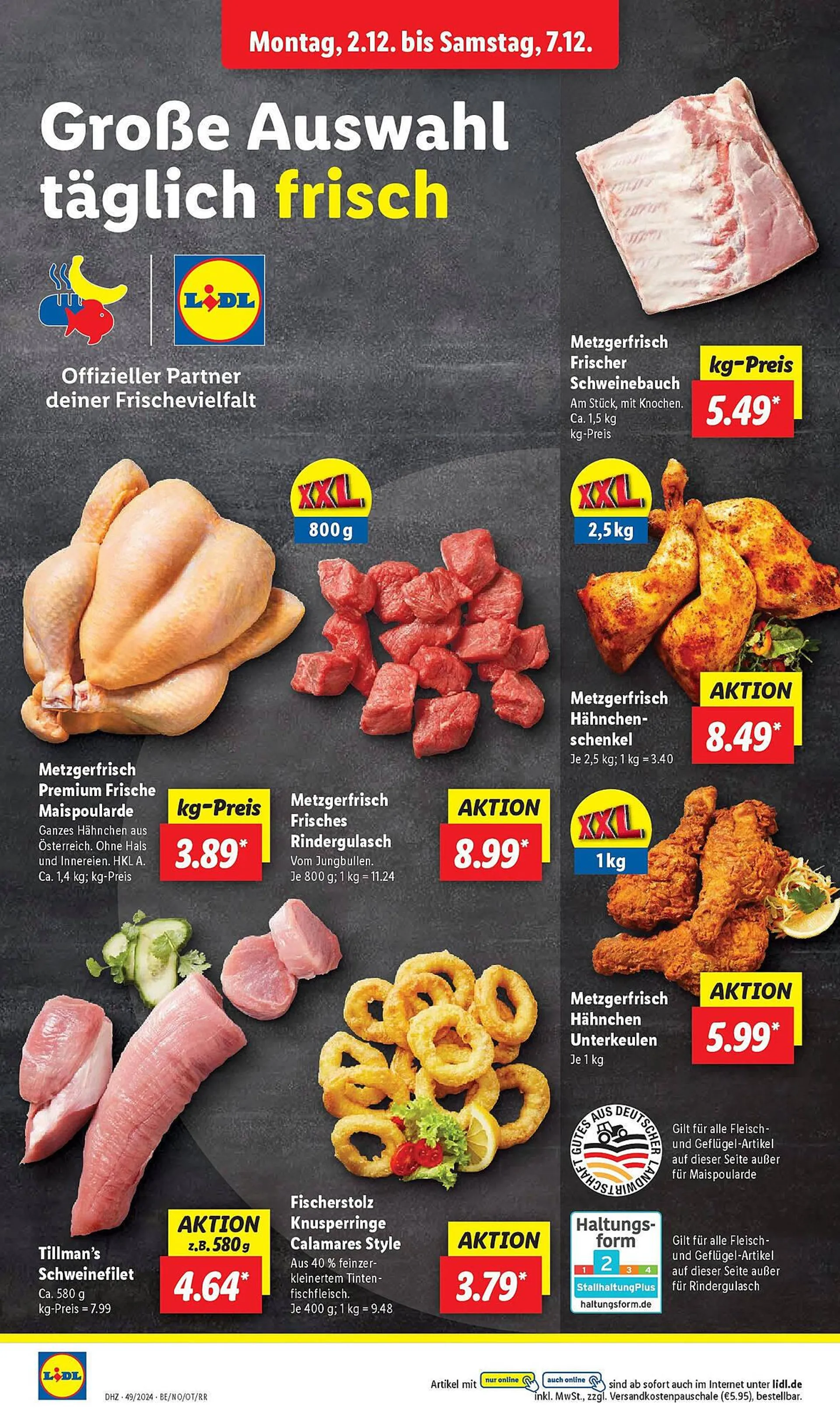 Lidl Prospekt von 9. Dezember bis 14. Dezember 2024 - Prospekt seite 8