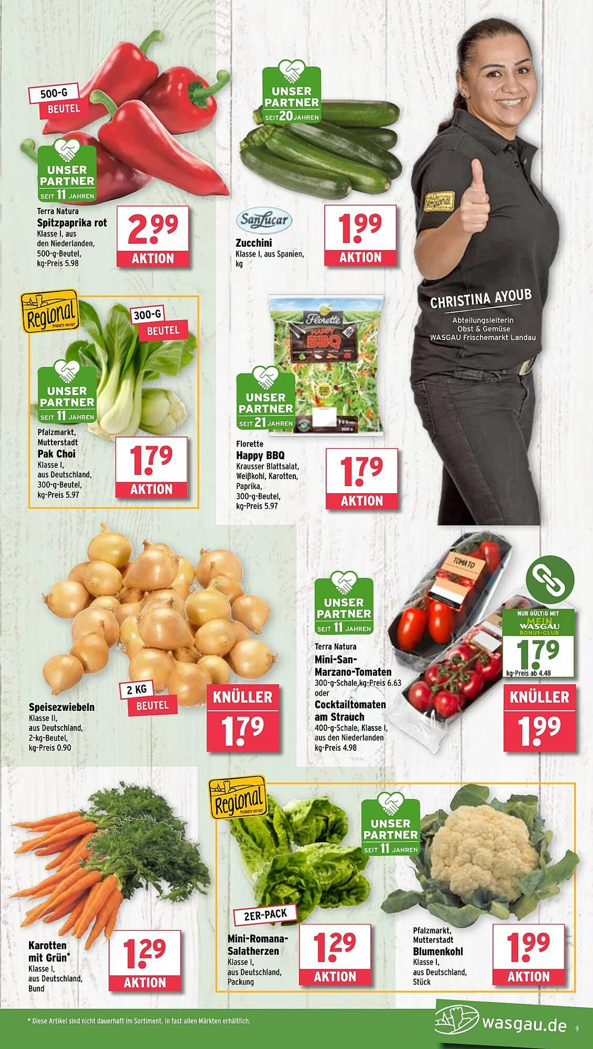 Wasgau Prospekt von 19. Mai bis 26. Mai 2025 - Prospekt seite 9