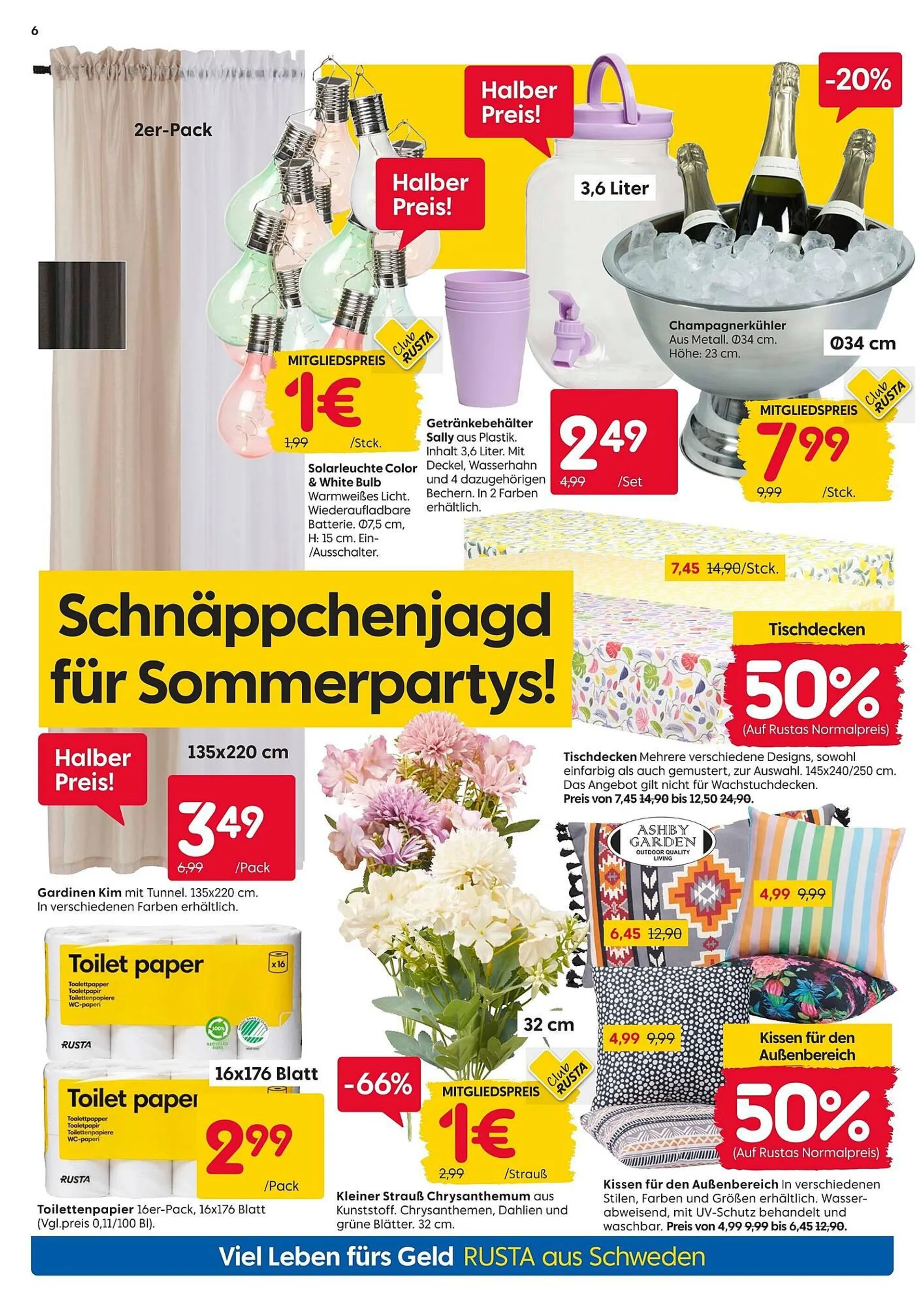 Rusta Prospekt von 10. Mai bis 17. Mai 2025 - Prospekt seite 6