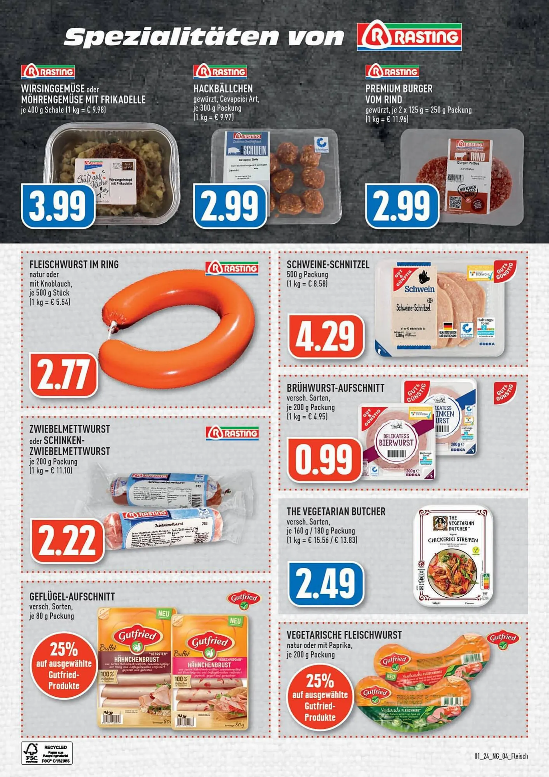 EDEKA Prospekt von 2. Januar bis 2. Januar 2024 - Prospekt seite 4