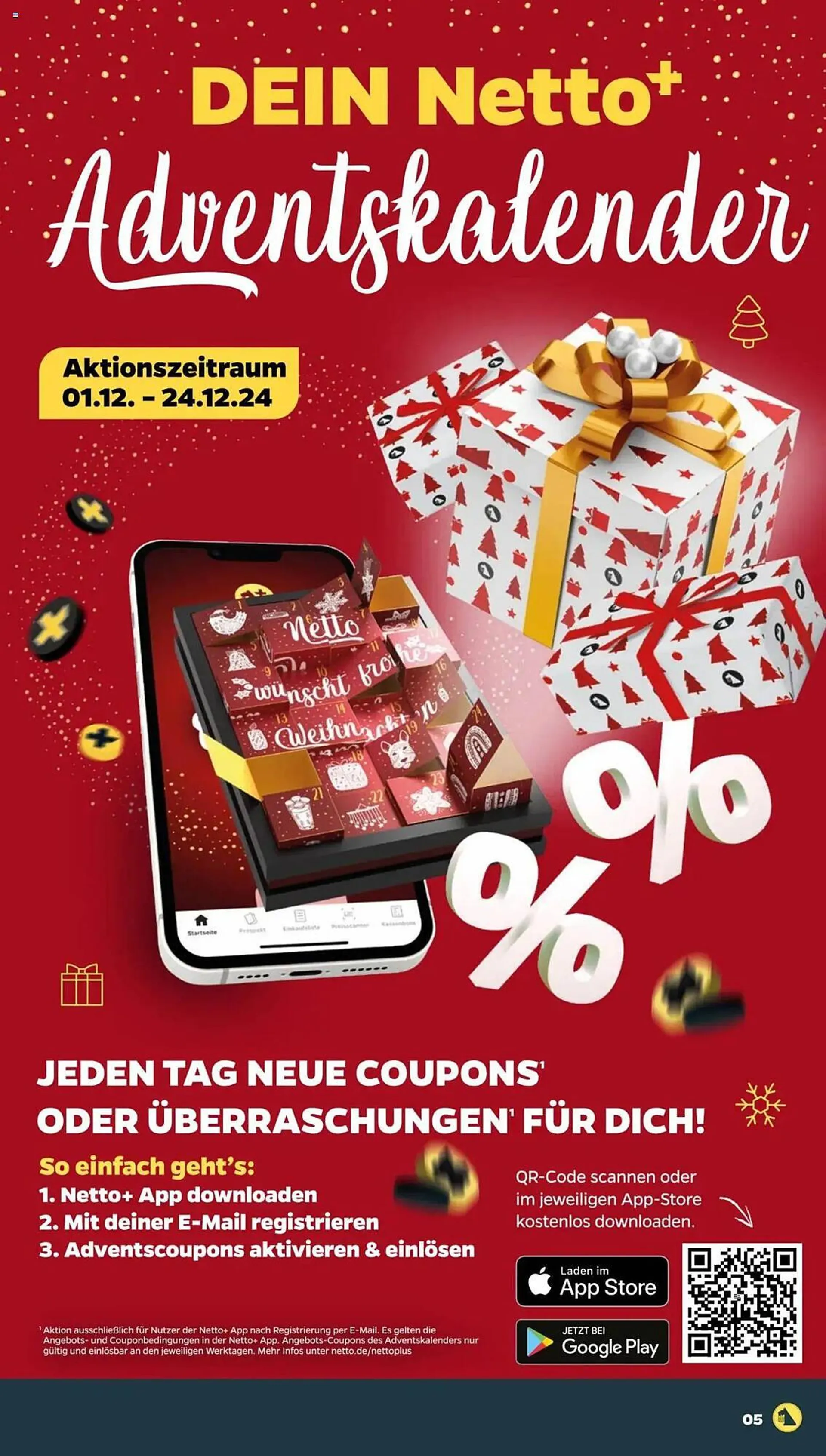 NETTO Prospekt von 2. Dezember bis 7. Dezember 2024 - Prospekt seite 5