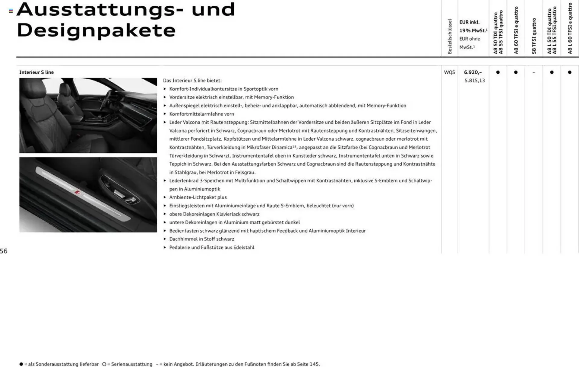Audi Prospekt von 20. Februar bis 9. Januar 2026 - Prospekt seite 55