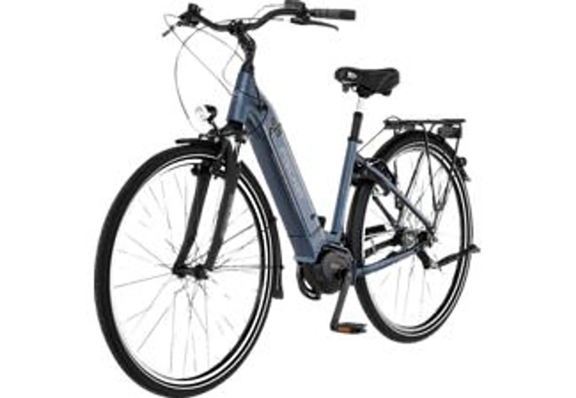 FISCHER CITA 2.1I 28 Citybike (Laufradgröße: 28 Zoll, Damen-Rad, 418 Wh, Saphirblau matt)