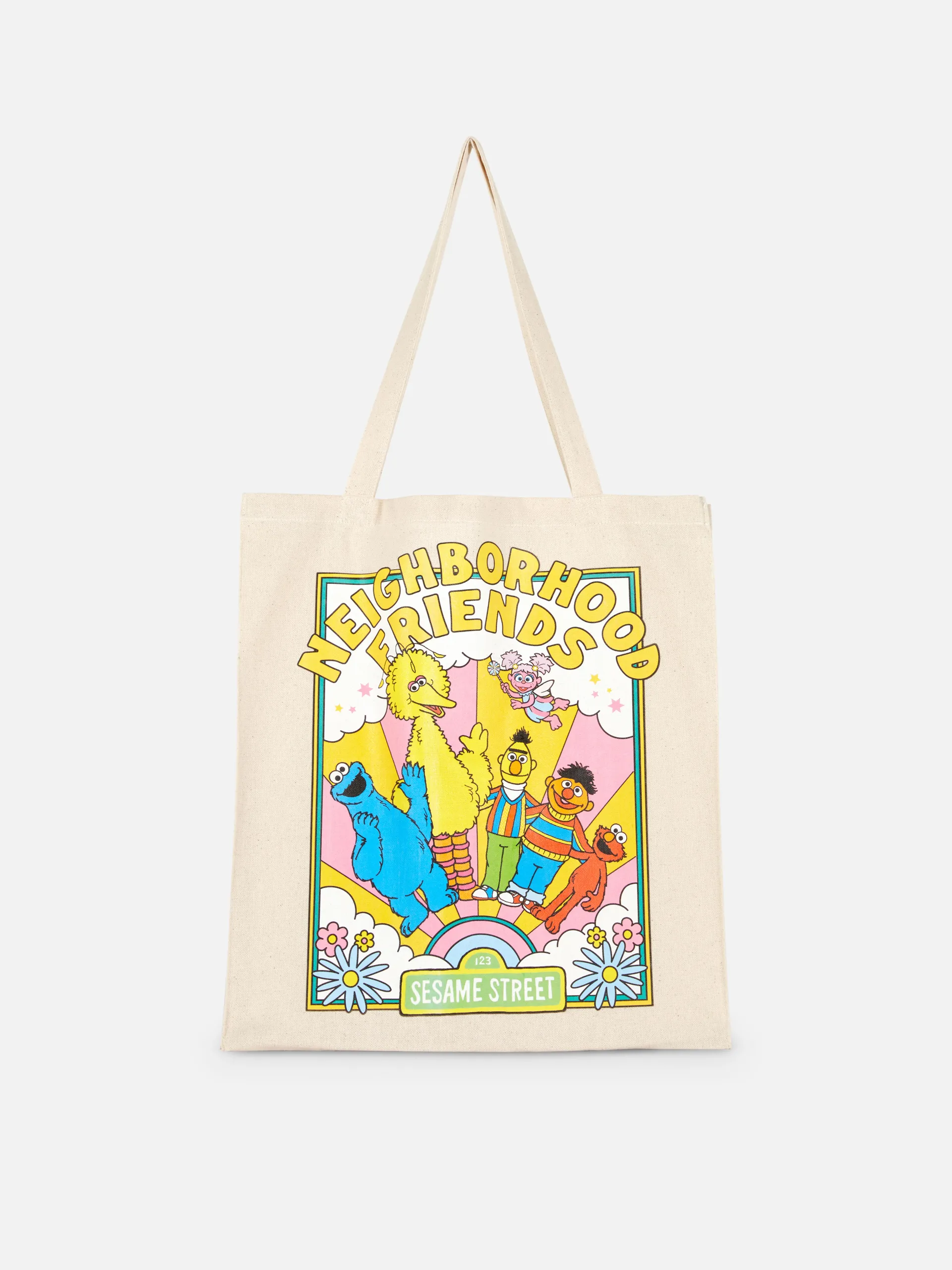 Sesame Street Canvas Tote