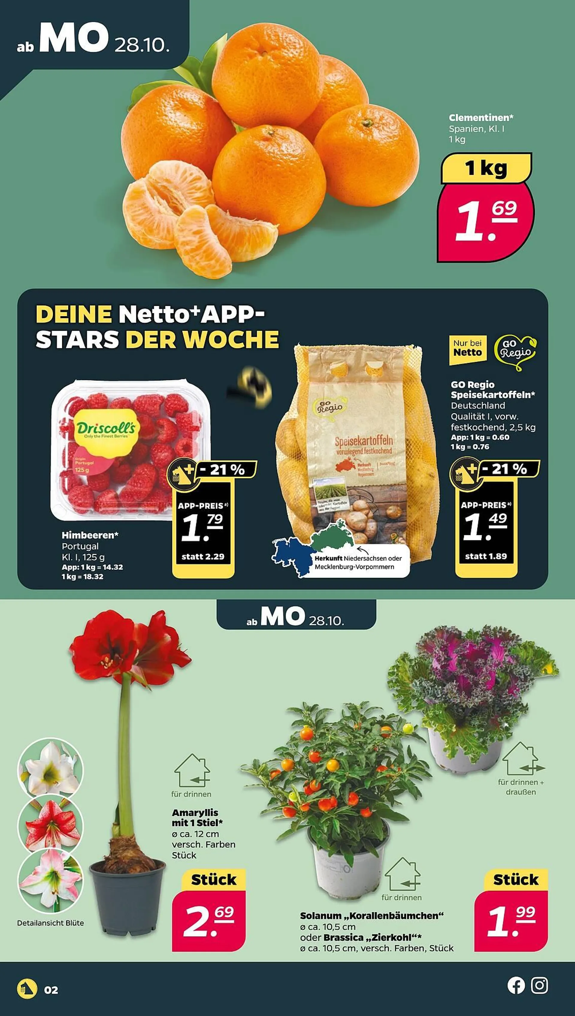 NETTO Prospekt von 28. Oktober bis 2. November 2024 - Prospekt seite 2