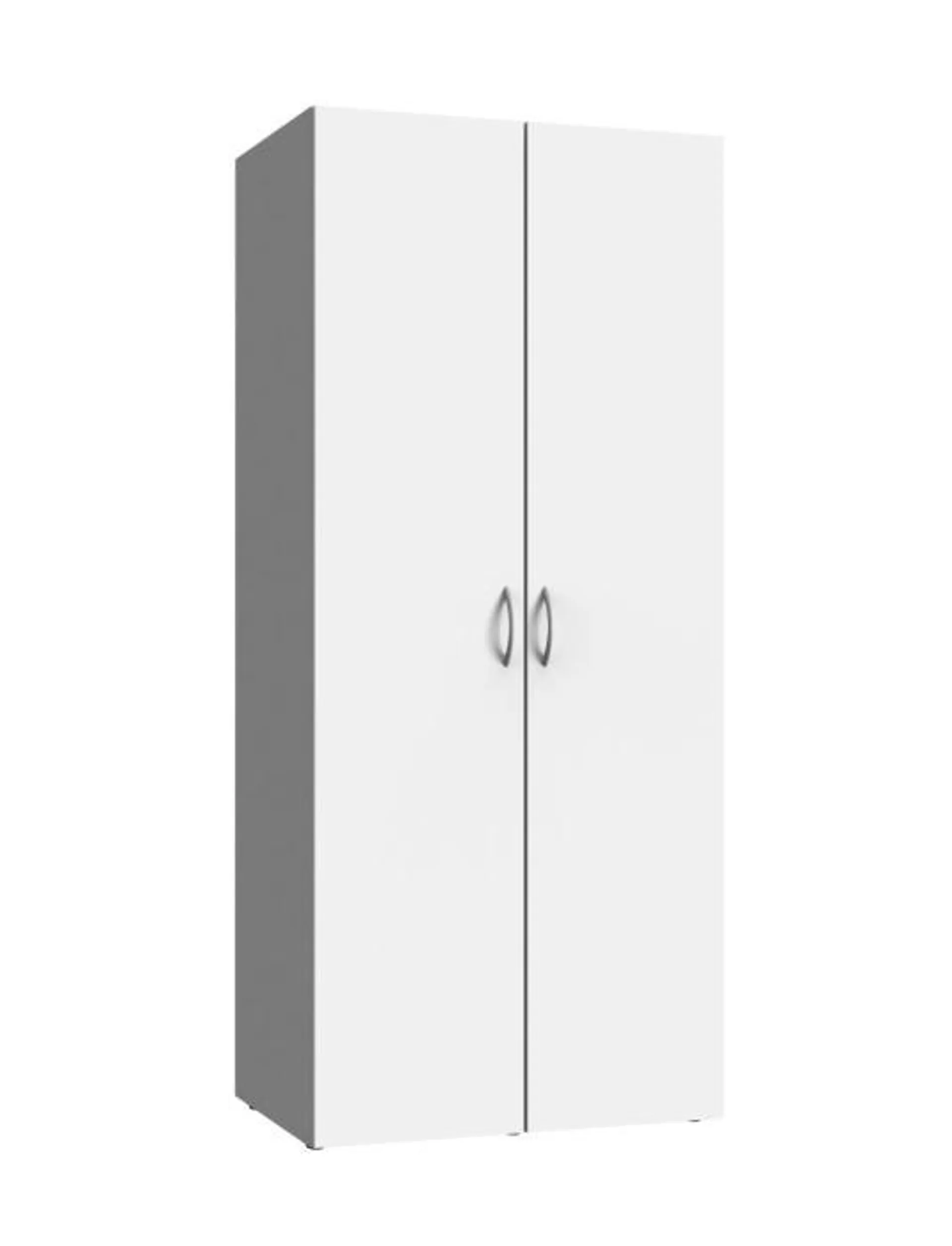 Mehrzweckschrank 2-türig inkl. 6 Einlegeböden MULTIRAUMKONZEPT von Wimex / Weiß