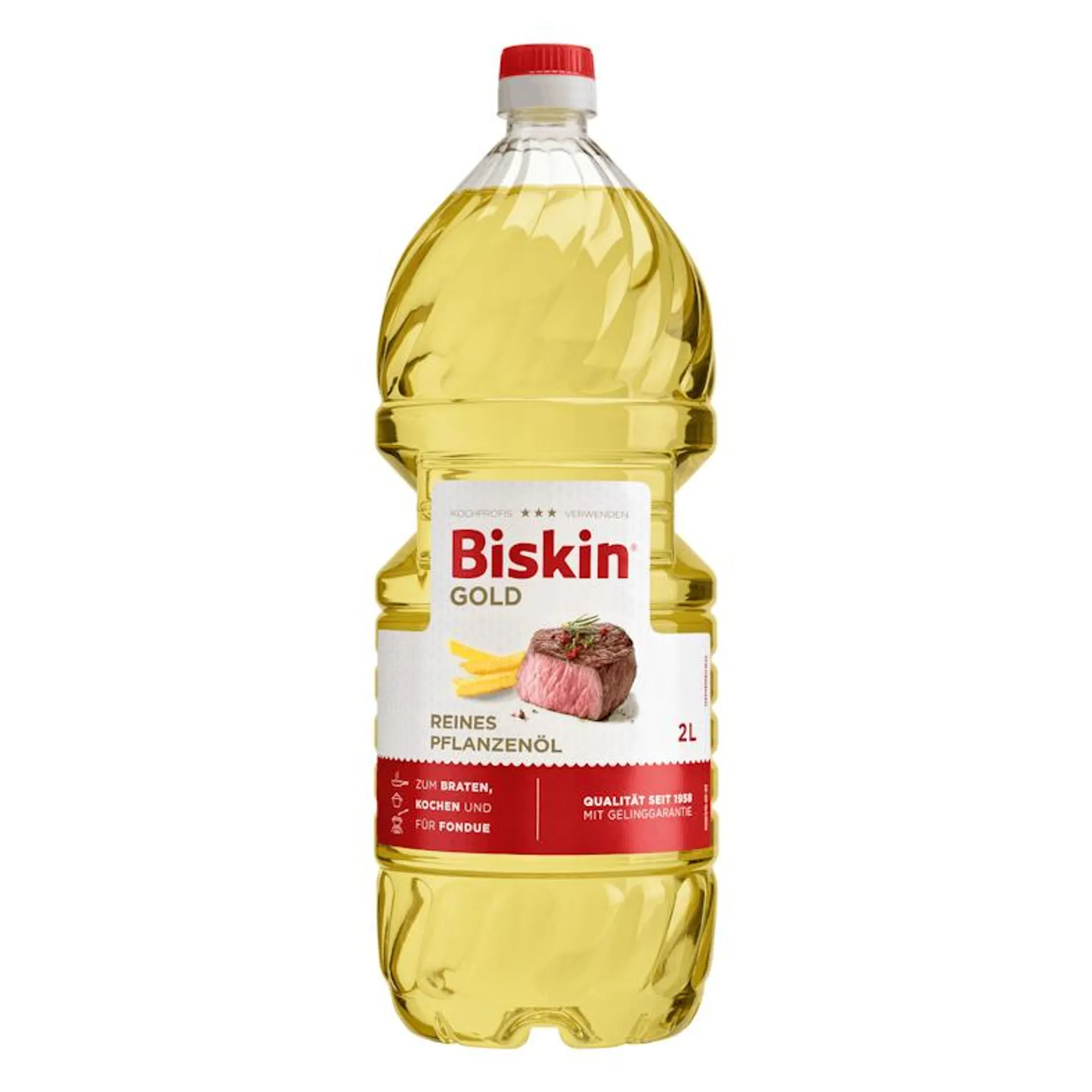 Biskin Gold Reines Pflanzenöl (2 l)