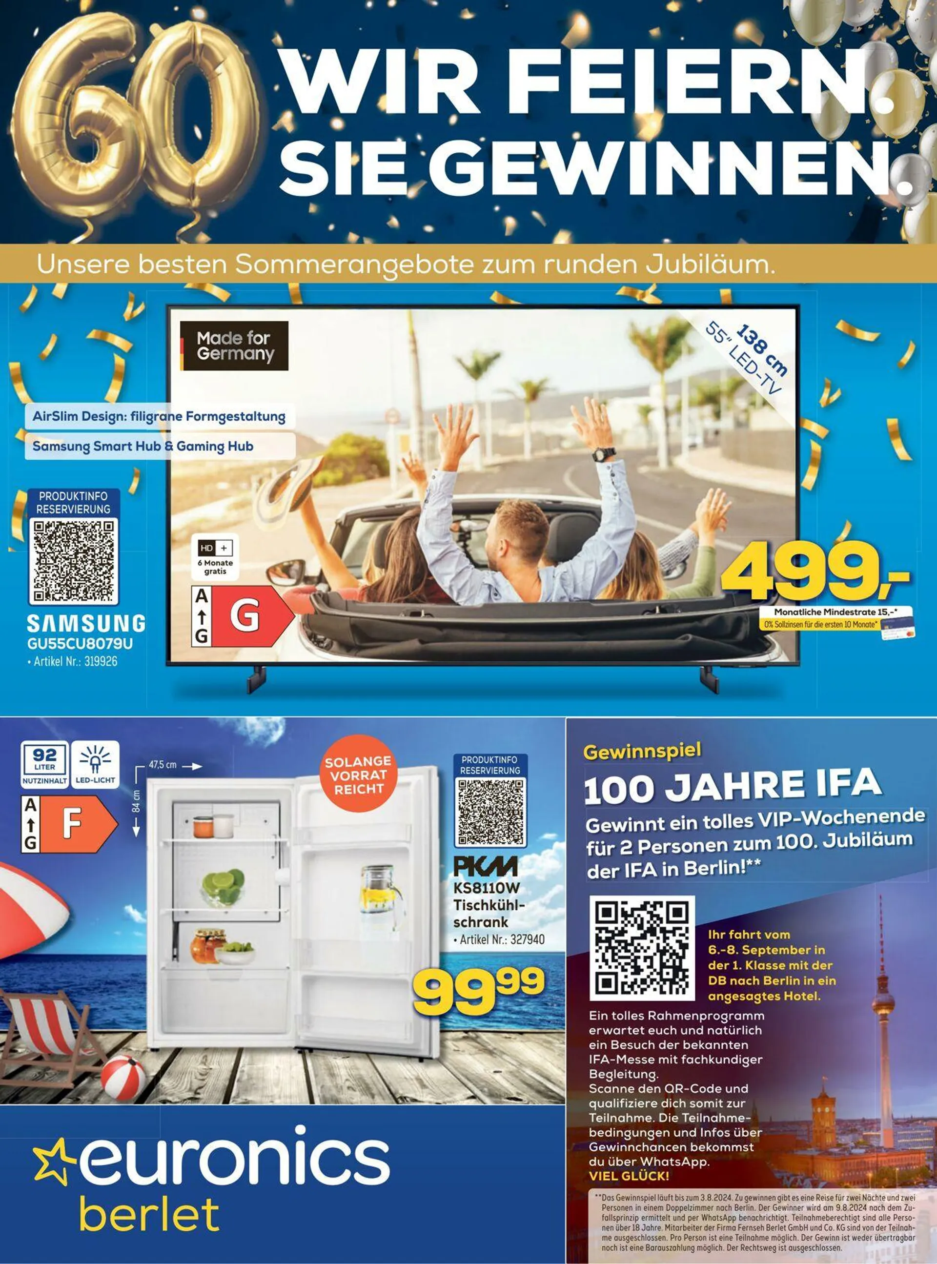 Berlet Aktueller Prospekt von 1. November bis 15. November 2025 - Prospekt seite 1