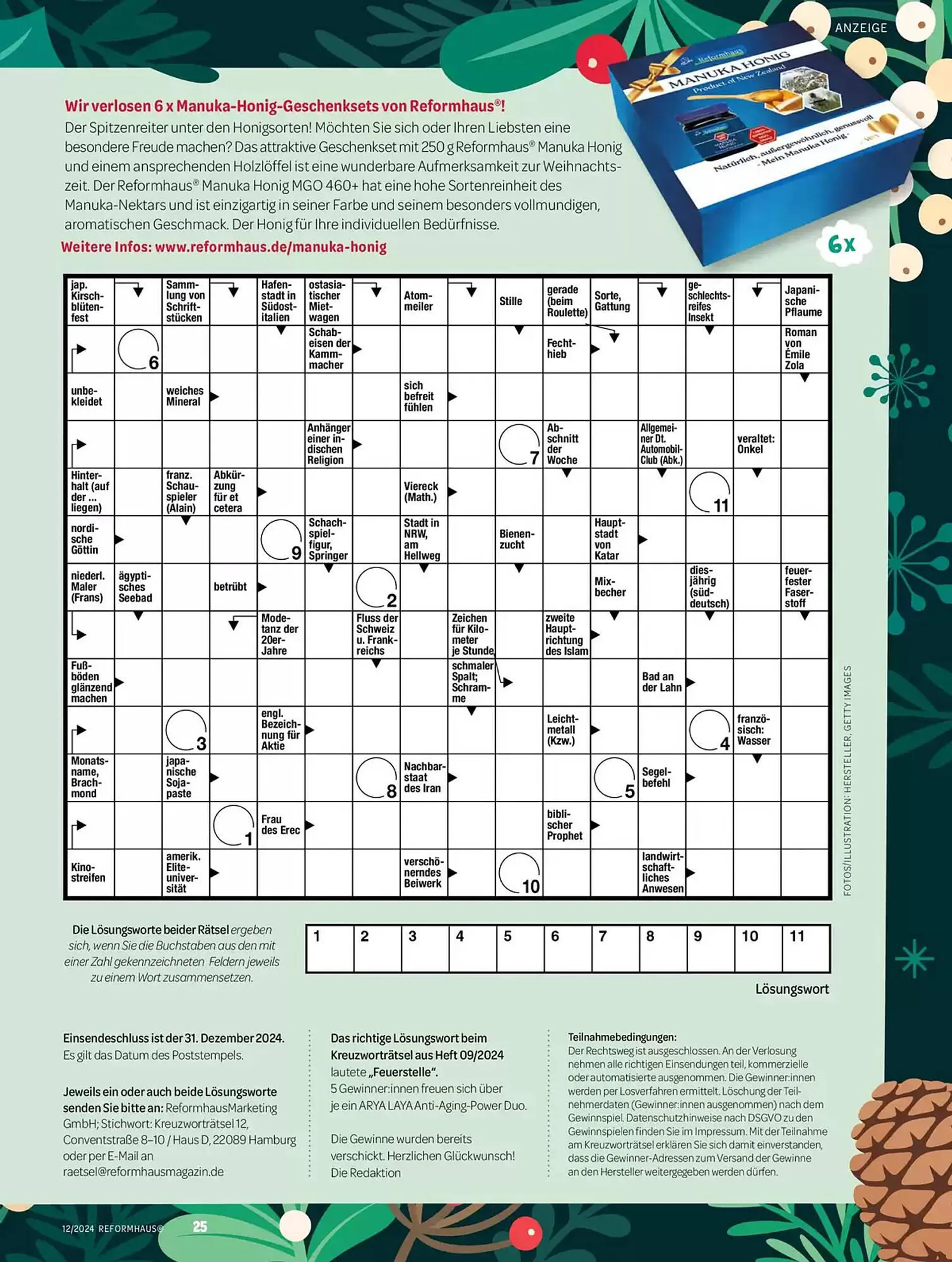 Reformhaus Prospekt von 25. November bis 31. Dezember 2024 - Prospekt seite 25