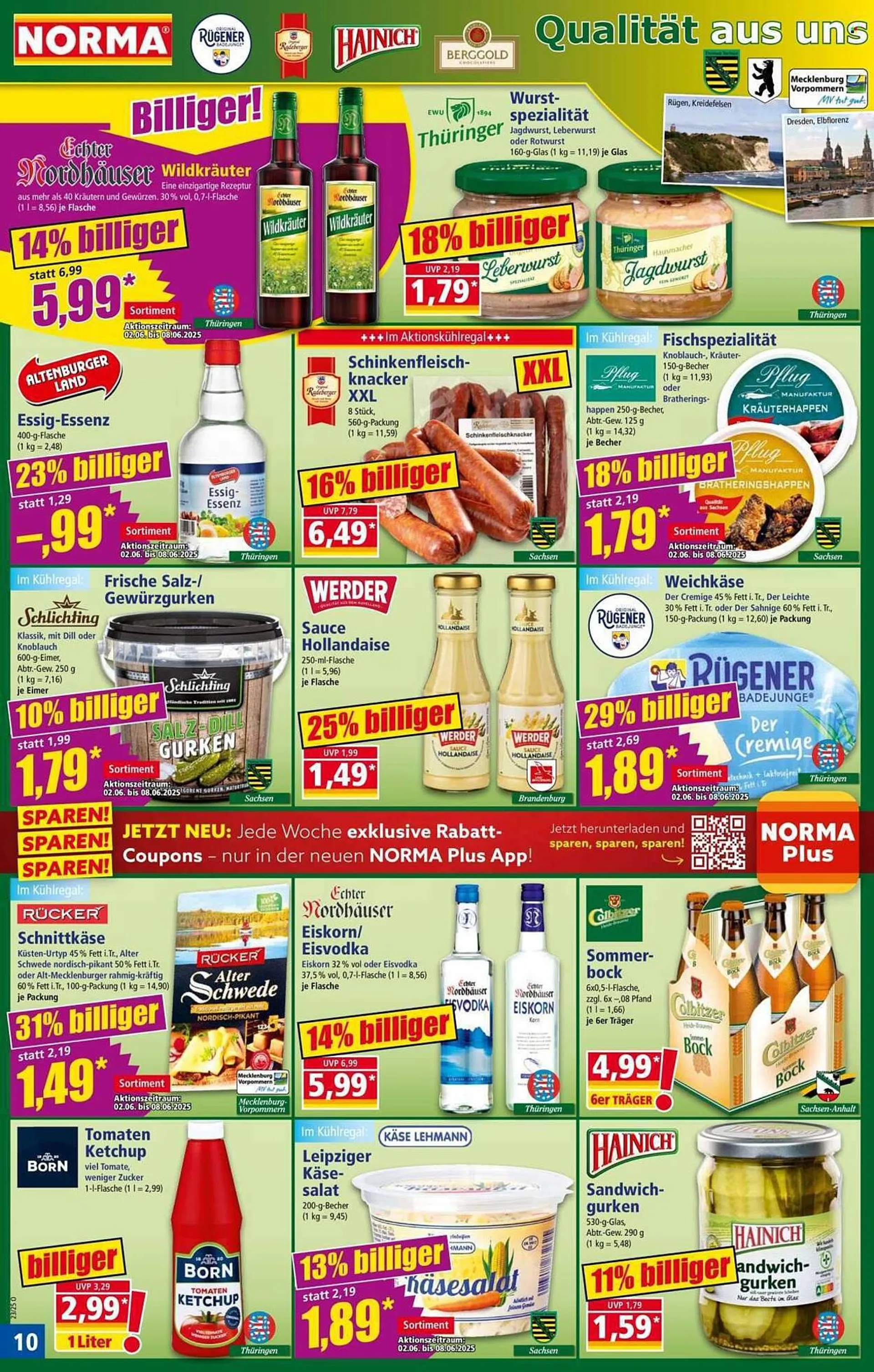 Norma Prospekt von 2. Juni bis 8. Juni 2025 - Prospekt seite 10