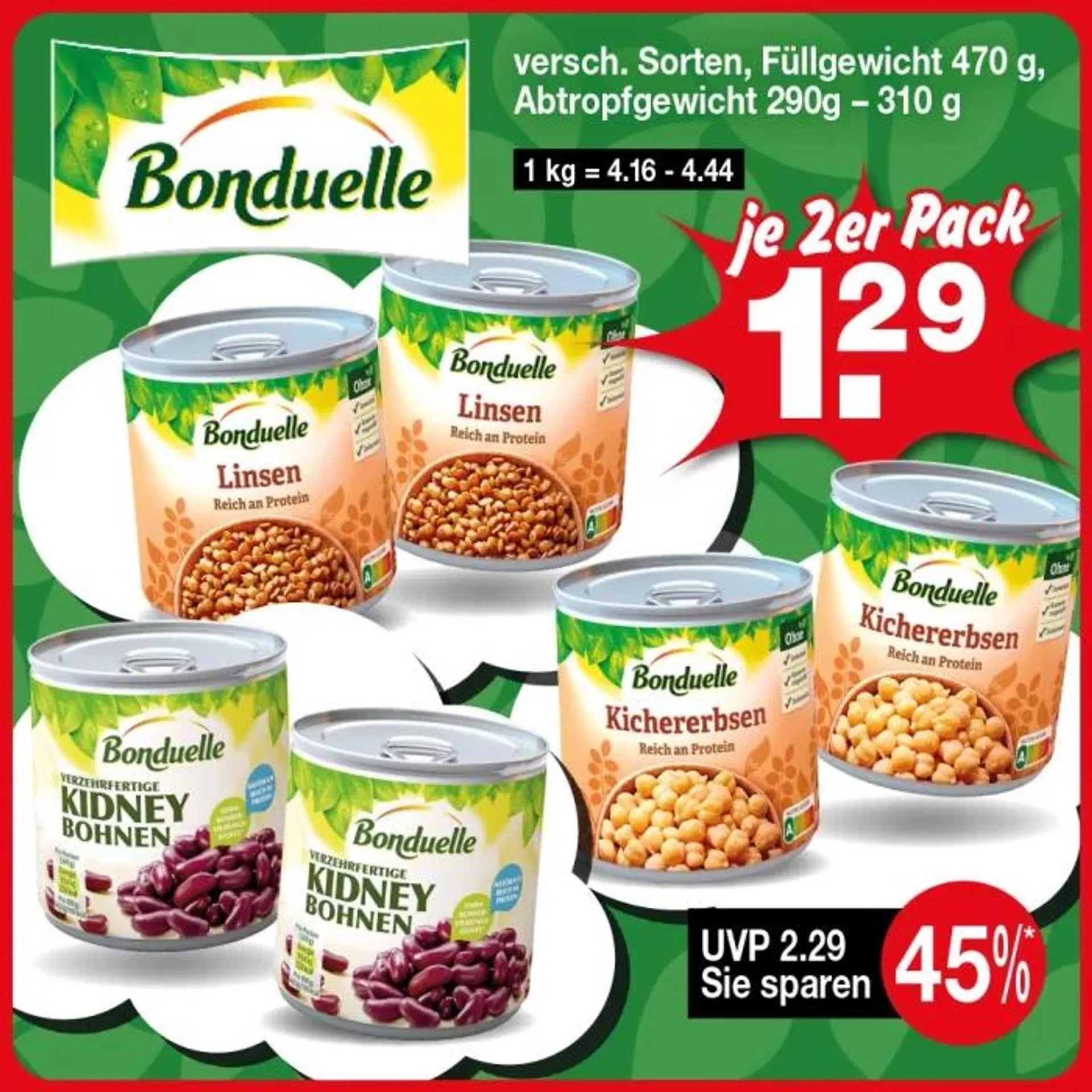 Bonduelle 2er