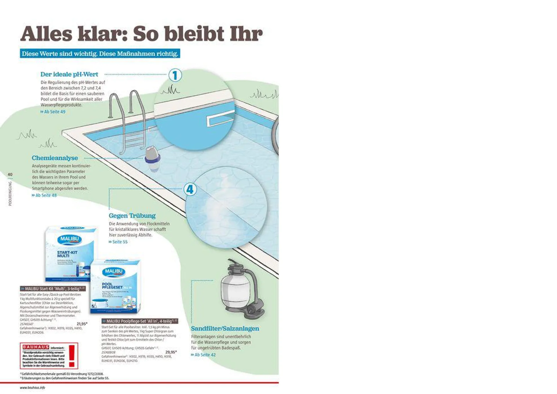 Spa und Pools 2023 von 23. Februar bis 1. Juni 2024 - Prospekt seite 40