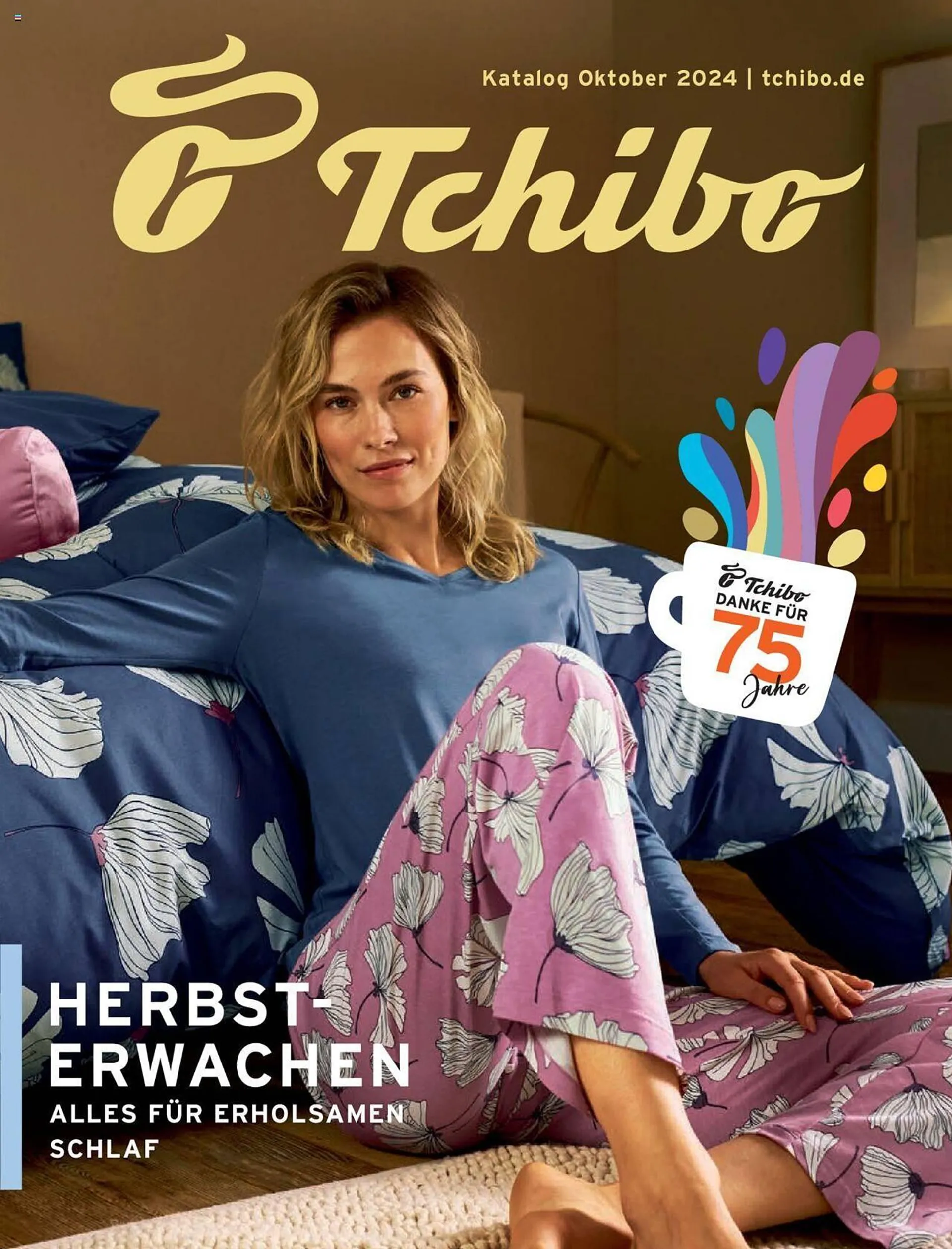 Tchibo Prospekt von 1. Oktober bis 31. Oktober 2024 - Prospekt seite 1