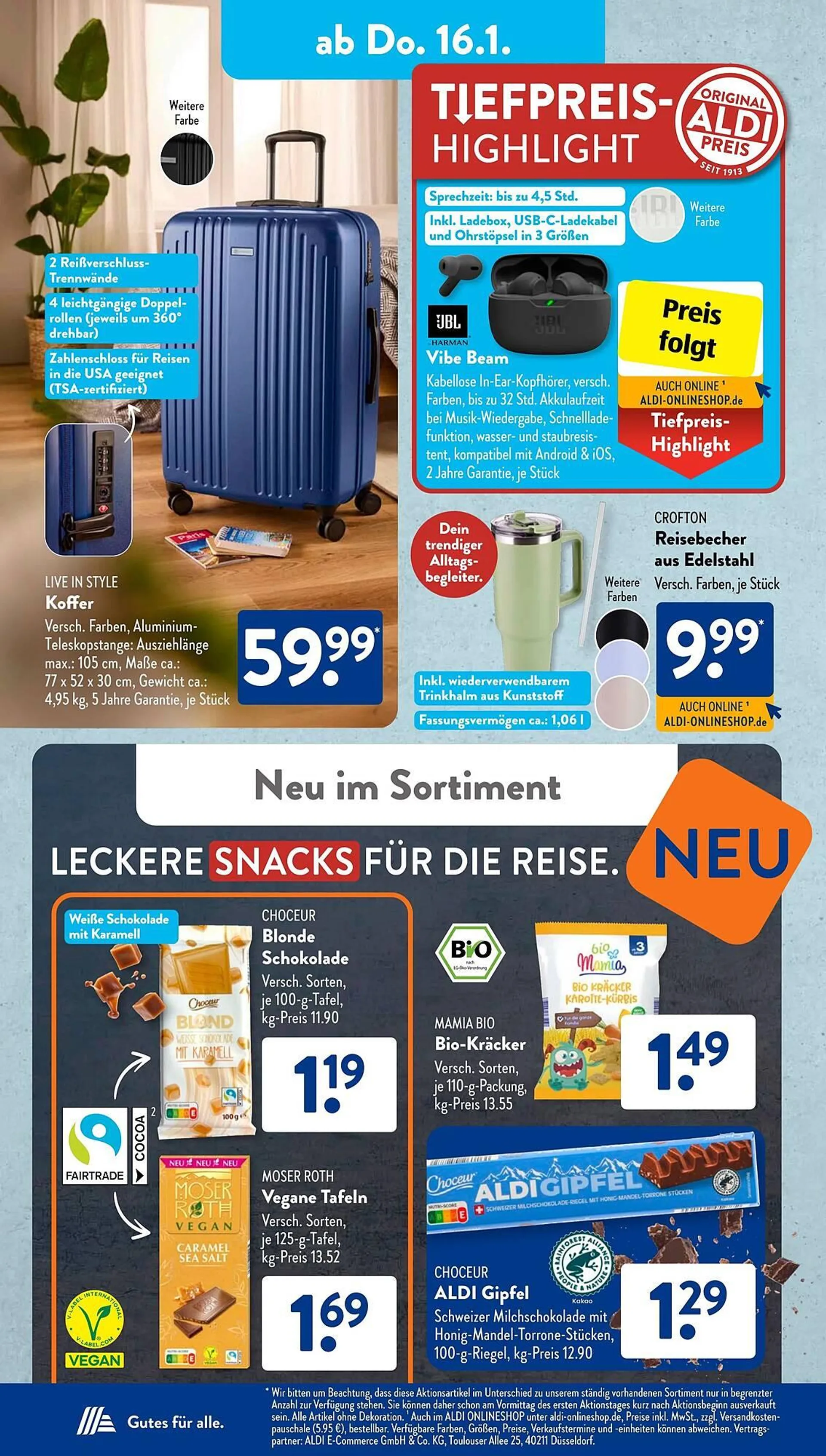 Aldi Süd Prospekt von 13. Januar bis 19. Januar 2025 - Prospekt seite 13