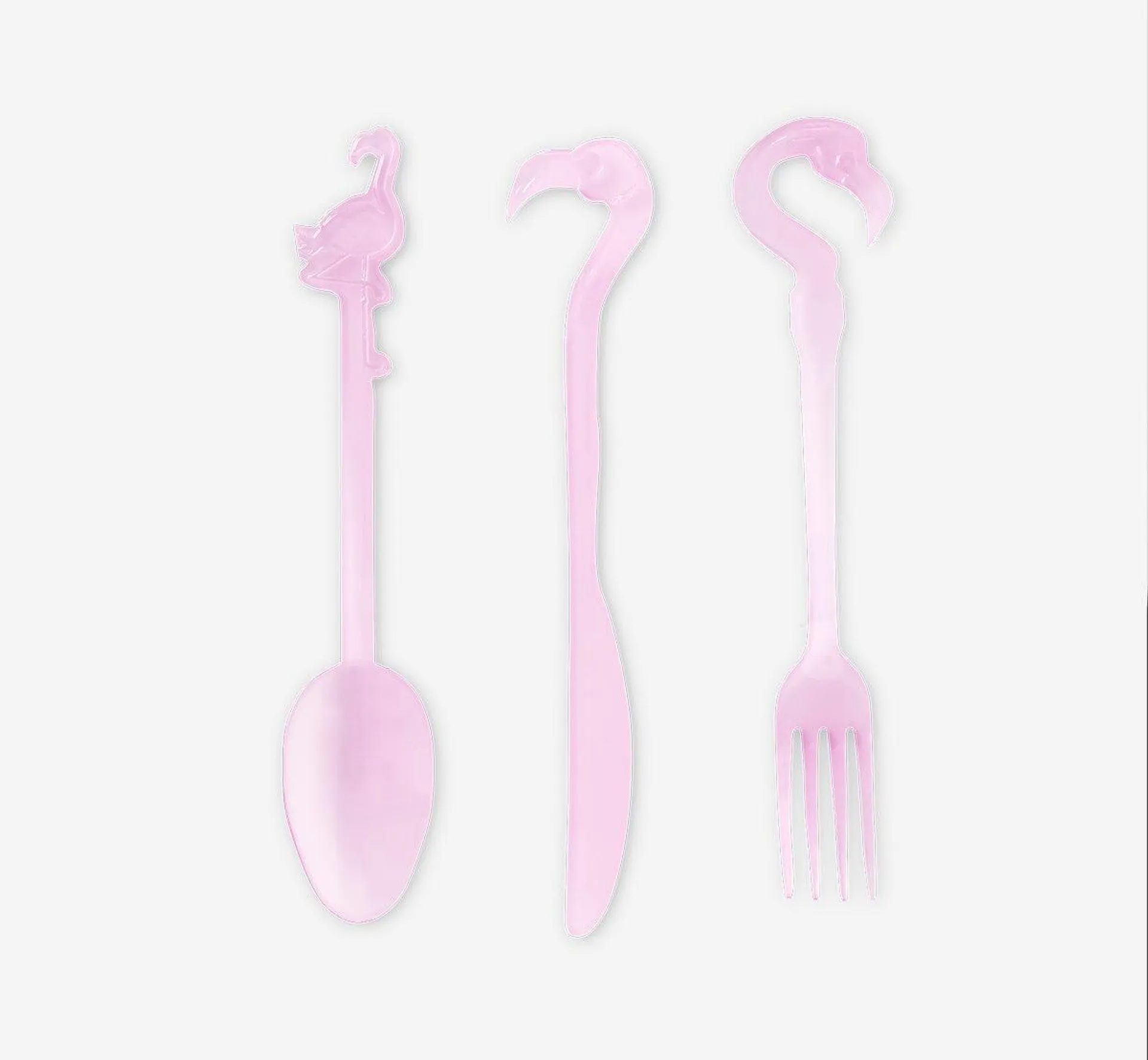 Flamingo cutlery set. 12 pcs