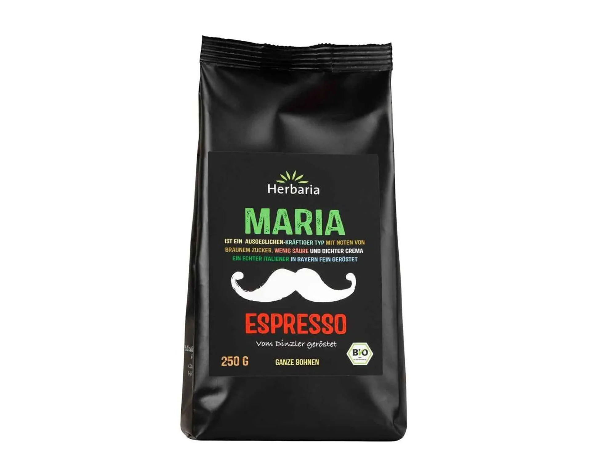 Herbaria Maria Espresso ganze Bohnen 250 g