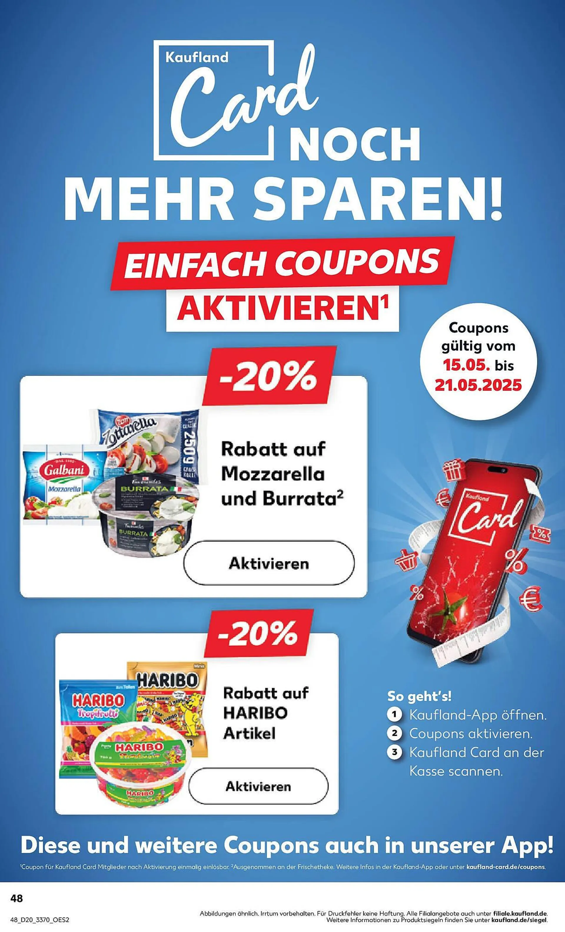 Kaufland Prospekt von 14. Mai bis 21. Mai 2025 - Prospekt seite 48