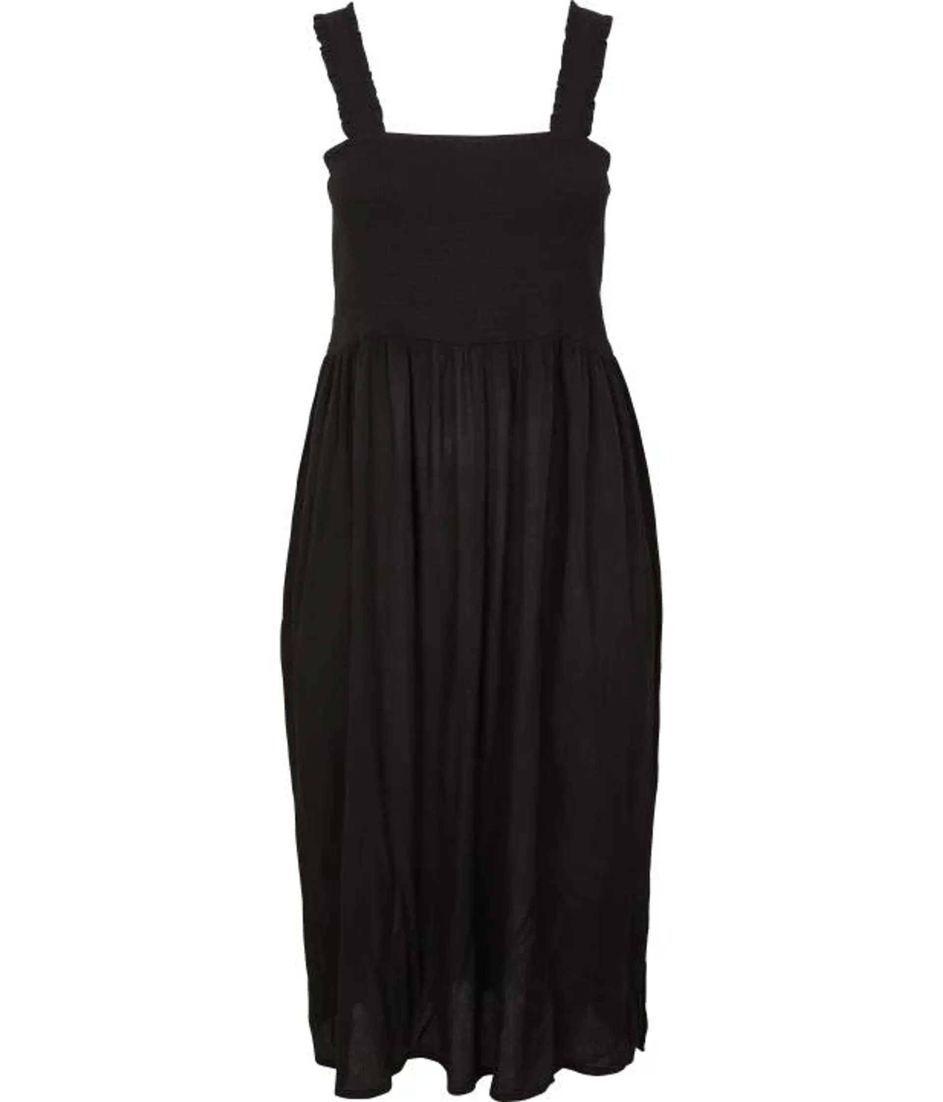 Kleid mit Smok-Effekt