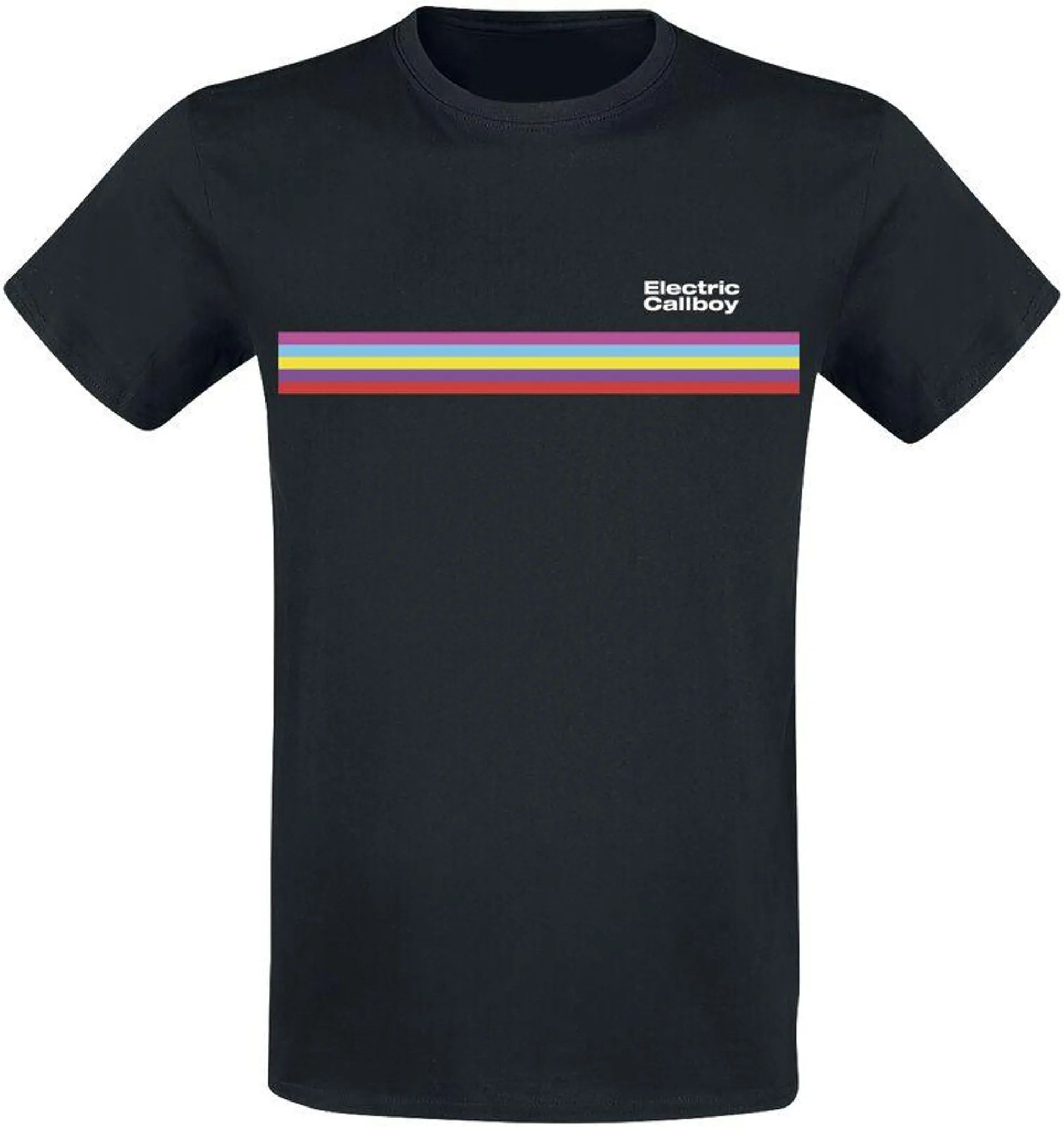 "Stripe" T-Shirt schwarz von Electric Callboy