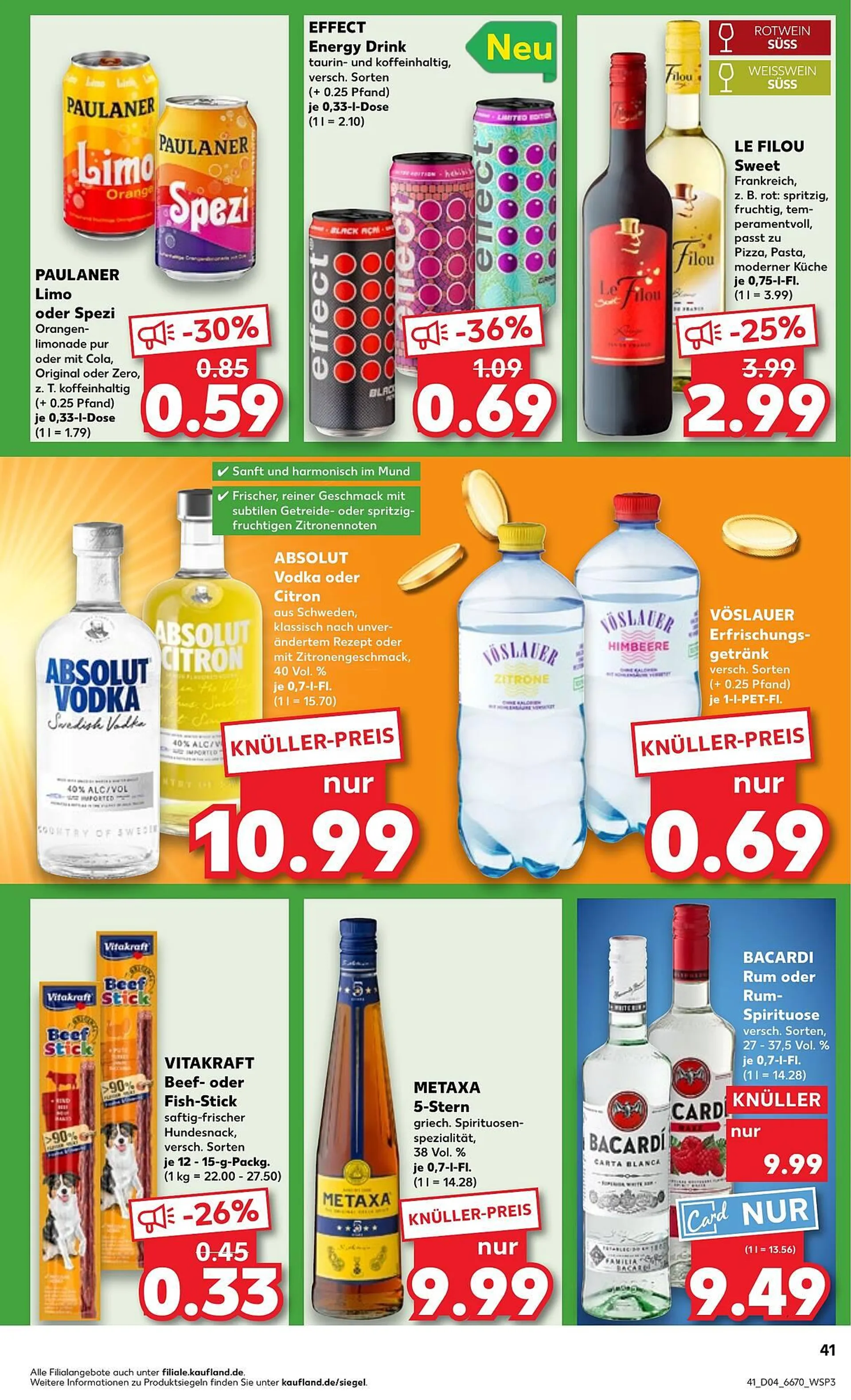 Kaufland Prospekt von 23. Januar bis 29. Januar 2025 - Prospekt seite 41