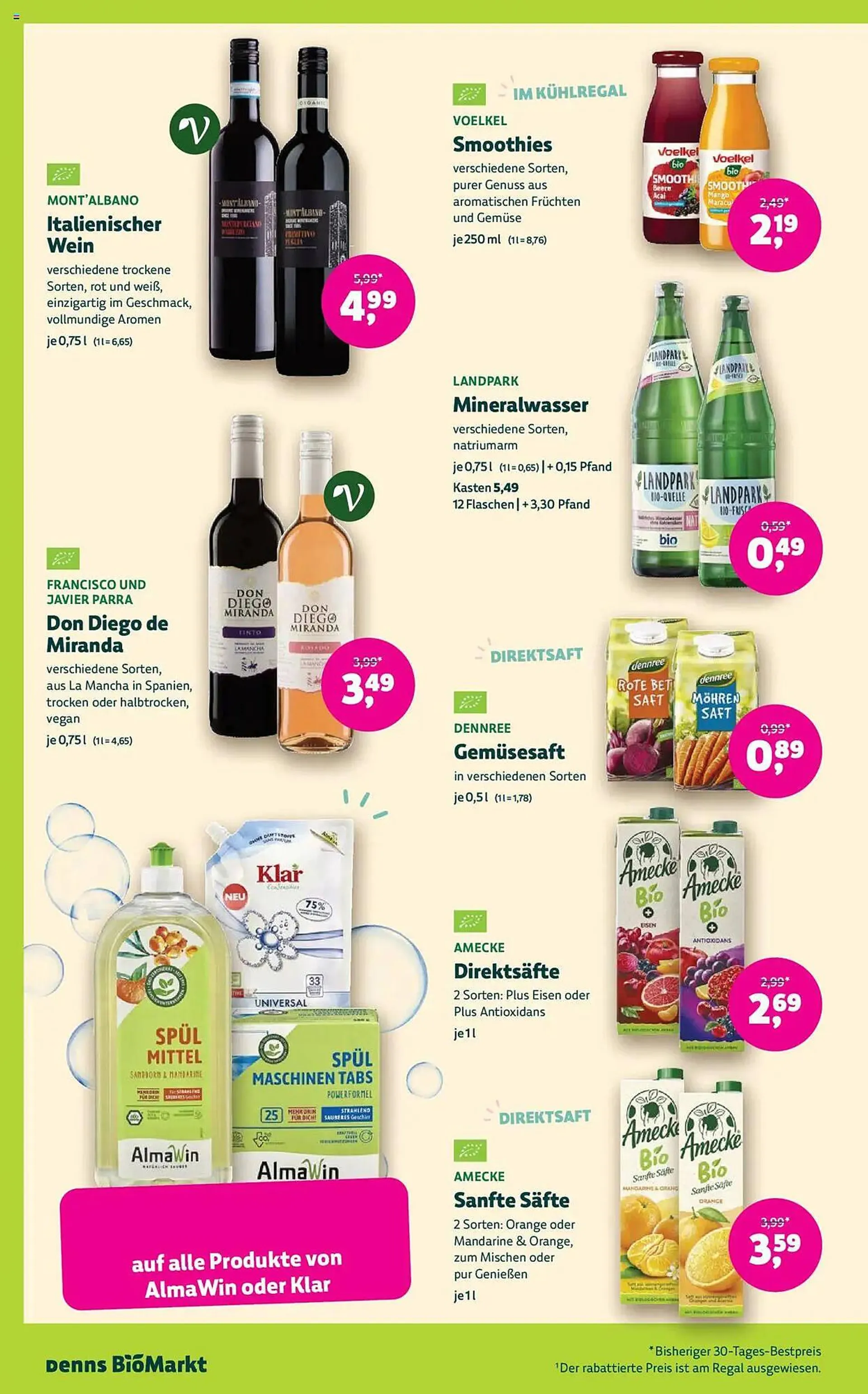 Biomarkt Prospekt von 15. Januar bis 28. Januar 2025 - Prospekt seite 10